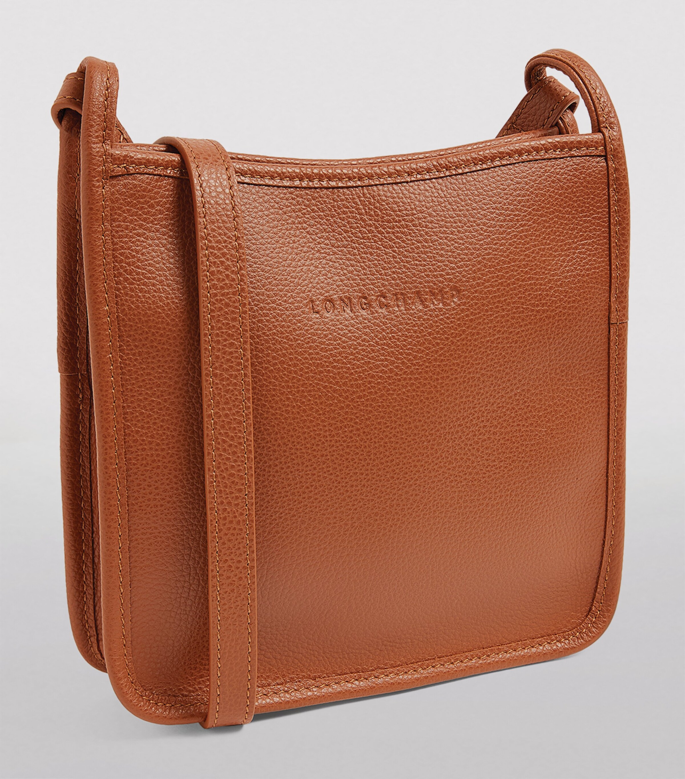Le Foulonné Small Leather Crossbody Bag Black main image 1