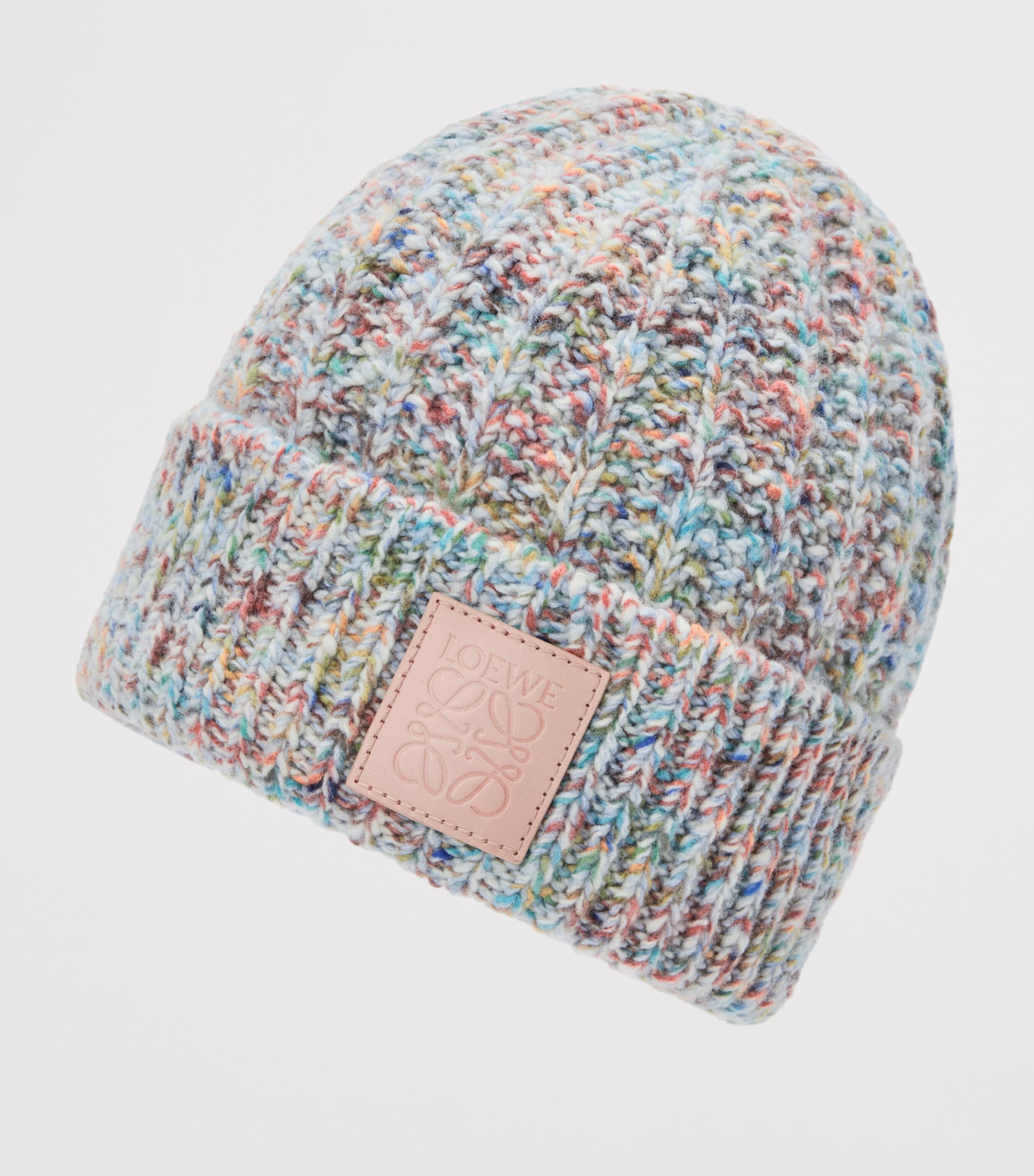 Wool-Cashmere-Blend Logo Beanie MULTICOLOR Image 3
