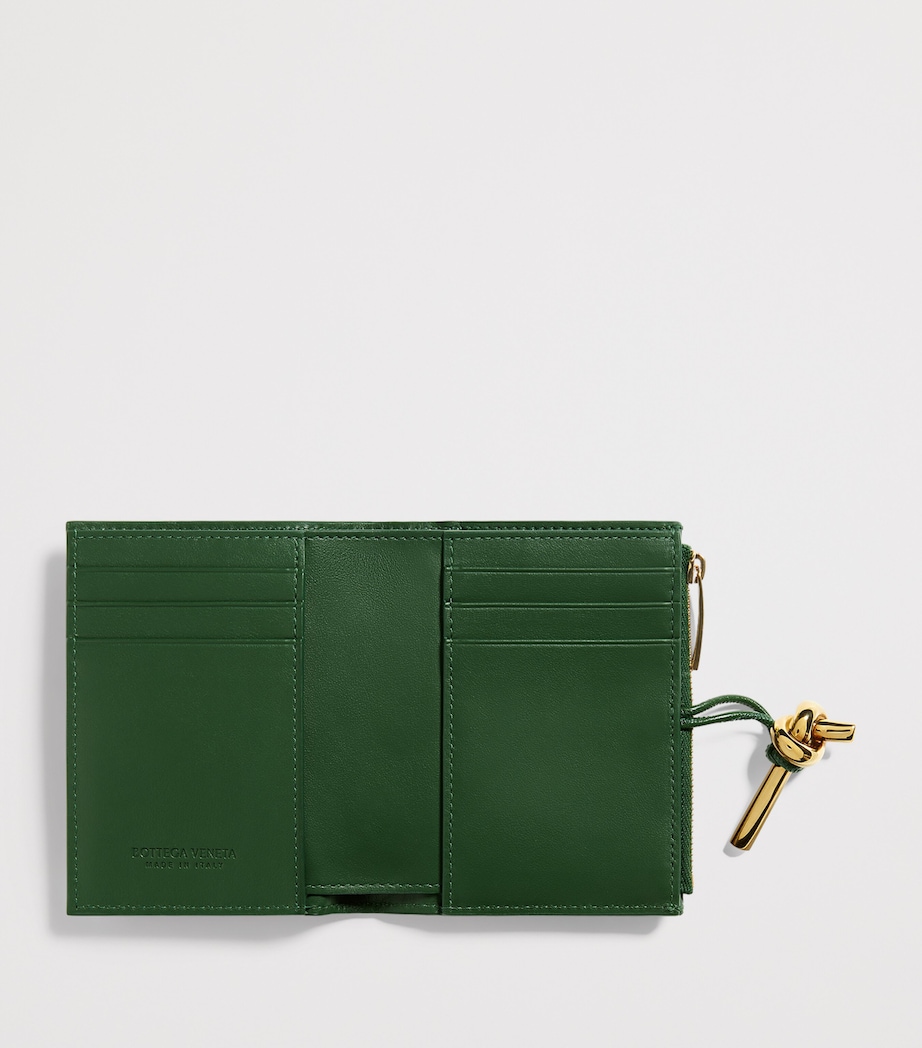 Bottega Veneta Nappa Leather Intrecciato Andiamo Bifold Wallet Image 2
