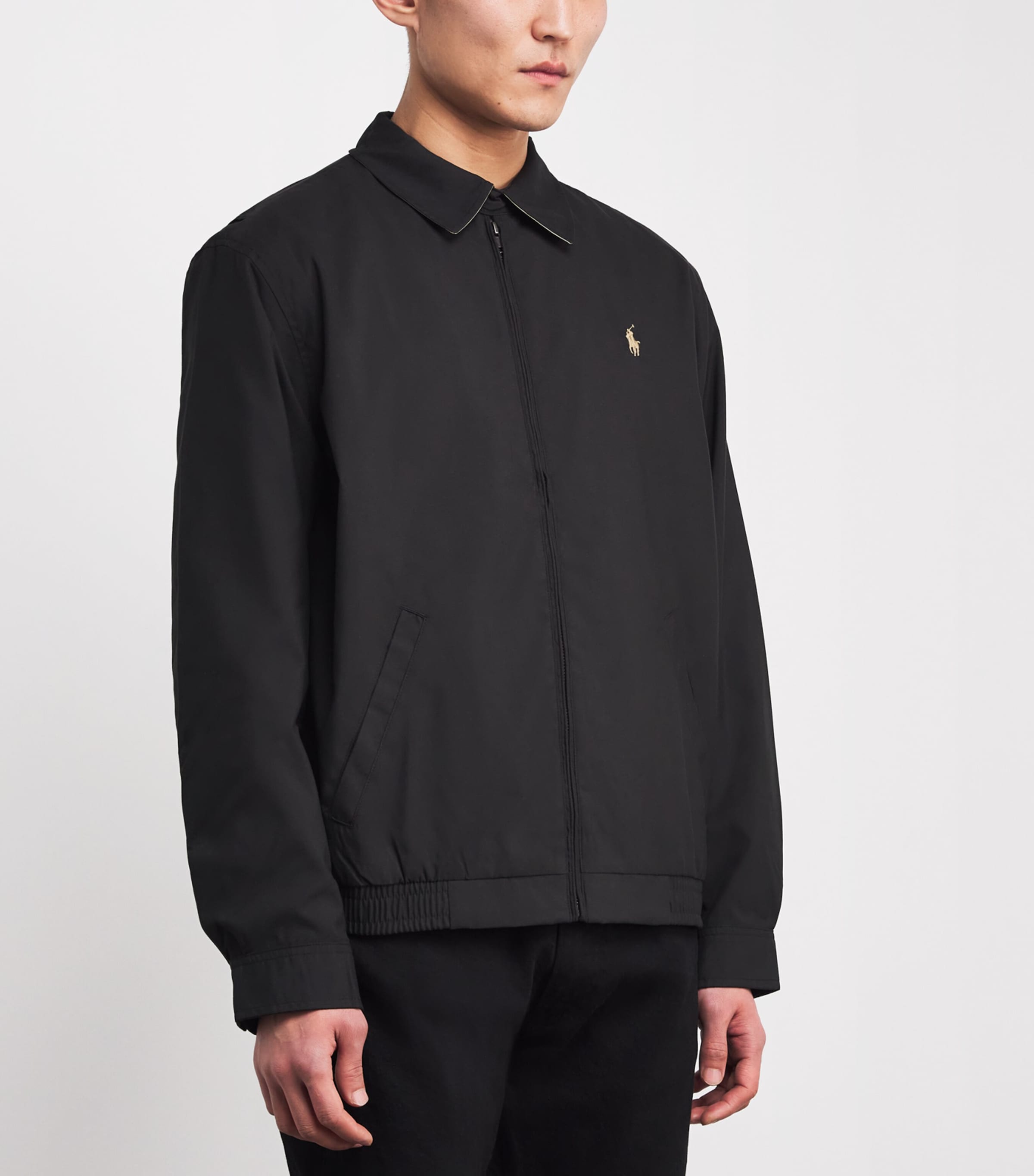 Polo Ralph Lauren Black Polo Pony Harrington Jacket | Harrods US