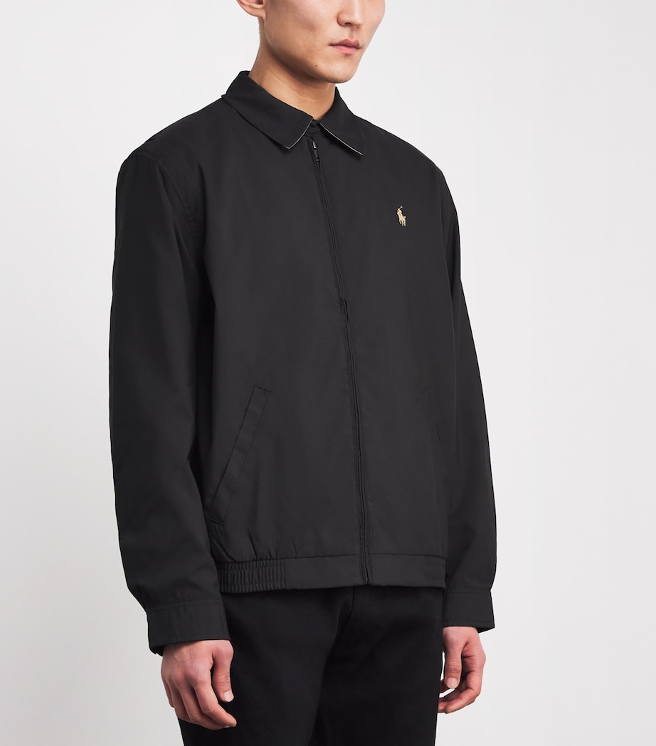 Polo Ralph Lauren Mens Polo Pony Harrington Jacket Black Image 3