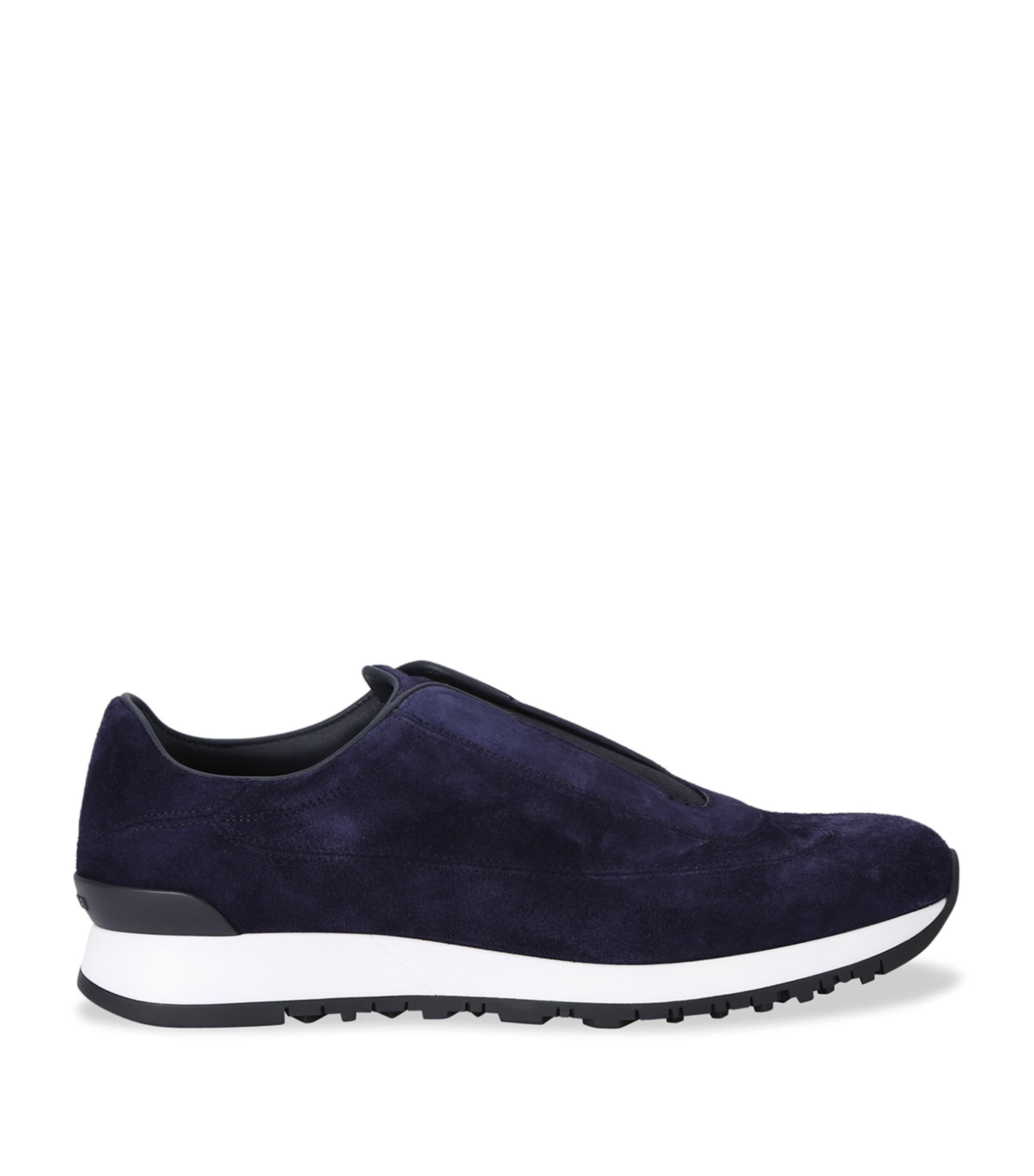 John Lobb Nubuck Lift Runner Sneakers | Men Shoes | Trainers | Low-Top Trainers | Slip-On Trainers | Designers | John Lobb