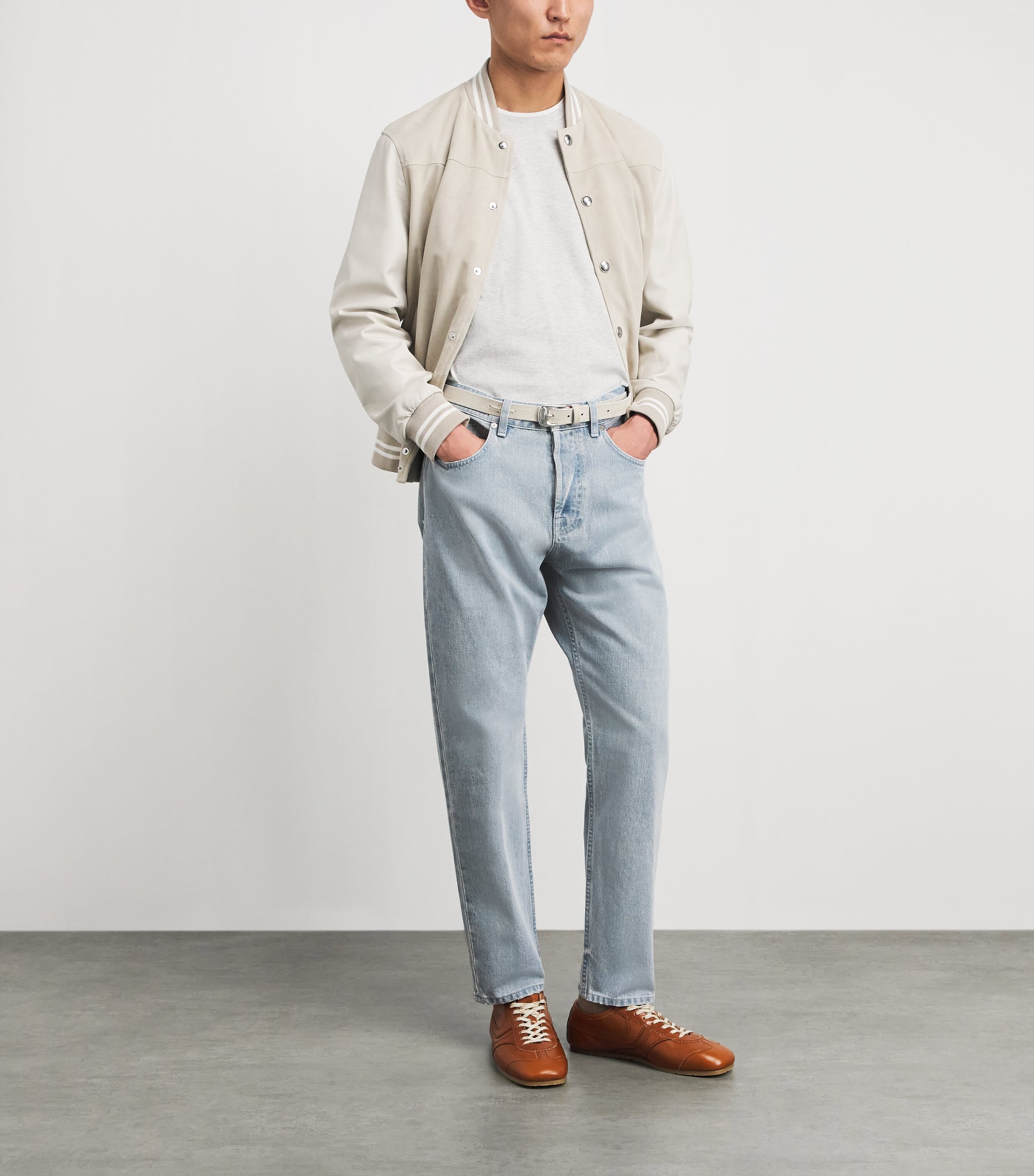 Eleventy Mens Straight Jeans Zucchero Image 2