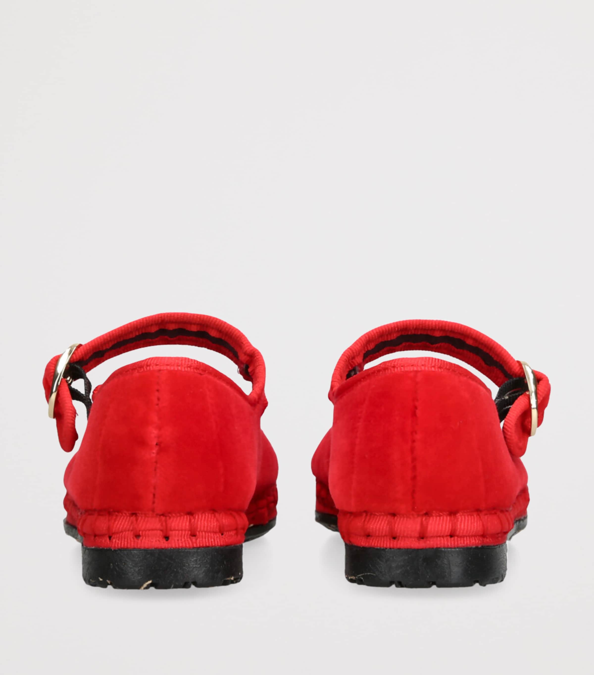 Velvet Mellark Mary Jane Flats RED Image 2