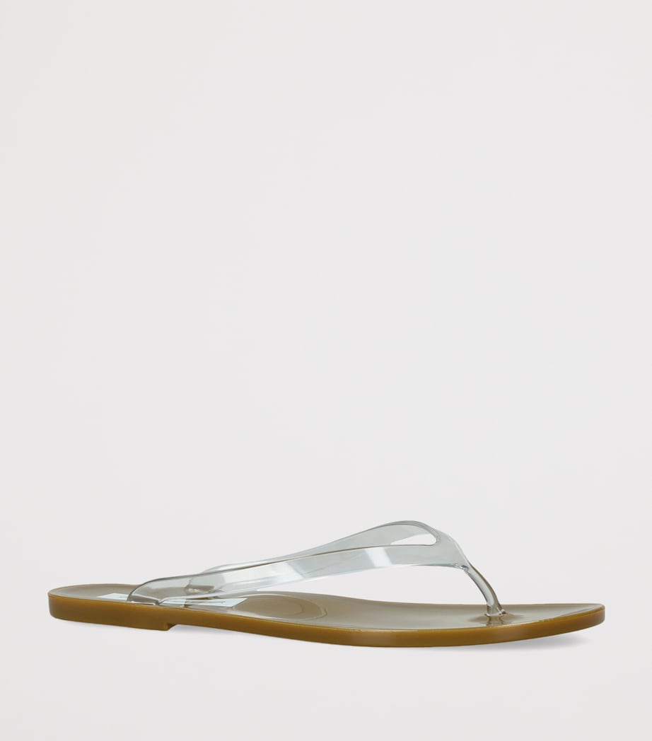 Christopher Esber Jo Flip Flops Khaki Image 2