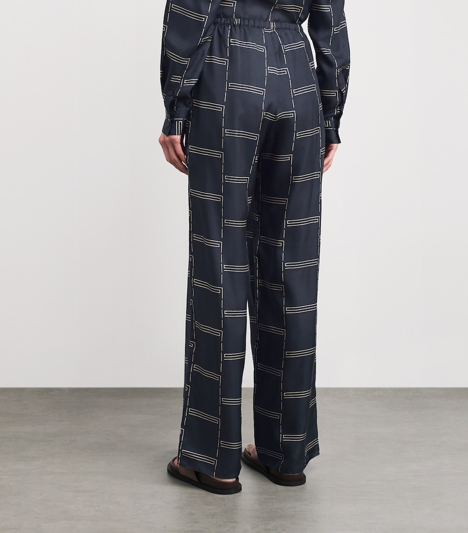 Silk Twill Trousers BAMBOO Image 4