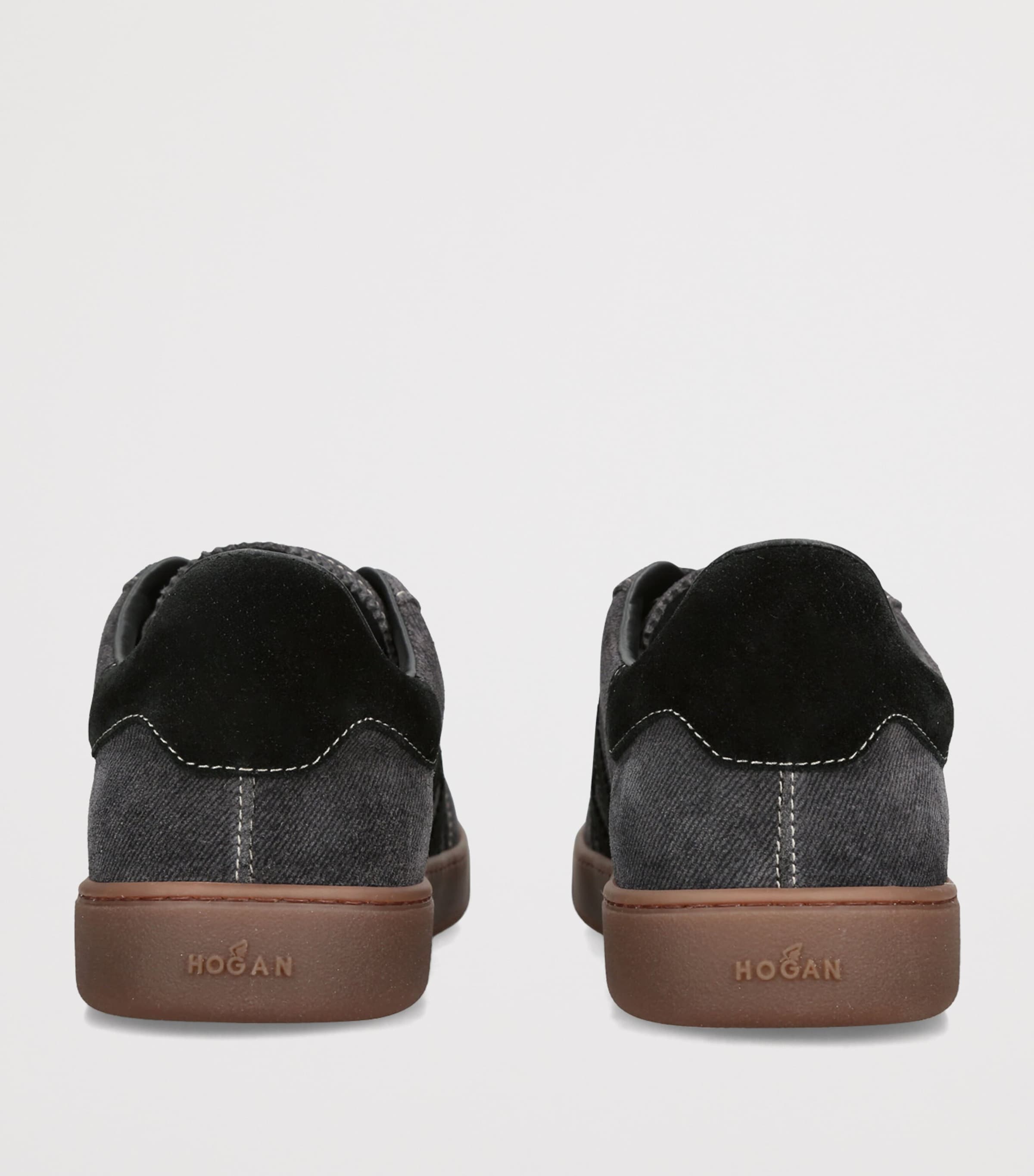 Hogan Suede Cool Sneakers Blk/brown Image 4