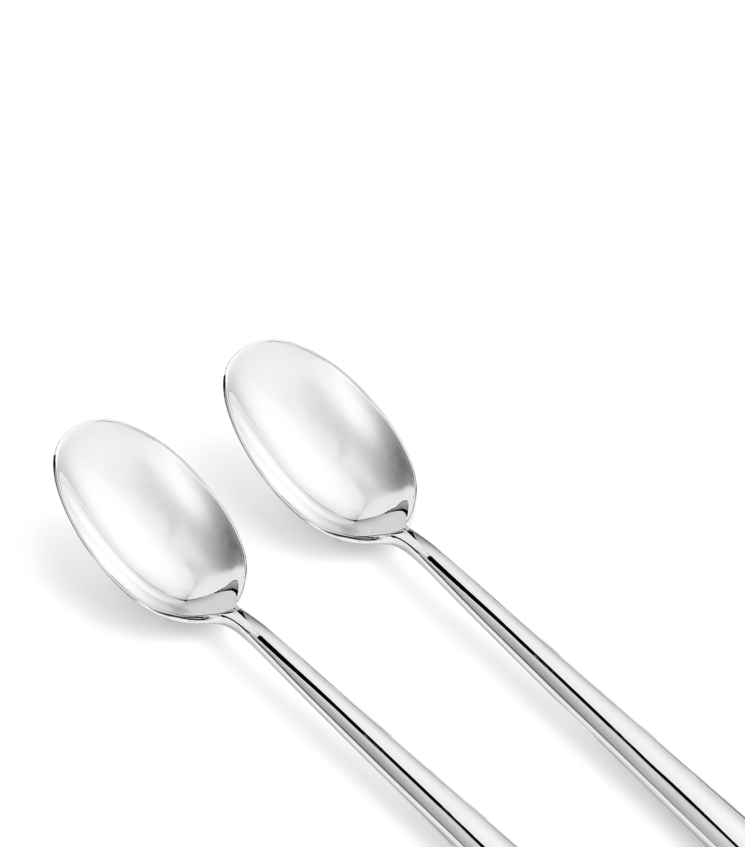 Stainless Steel Teaspoons (Set of 2) SILVER Image 3
