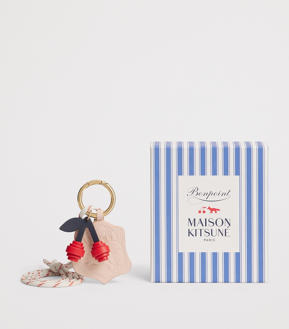 Bonpoint Cherry Charm Necklace Sakura Pink Image 4