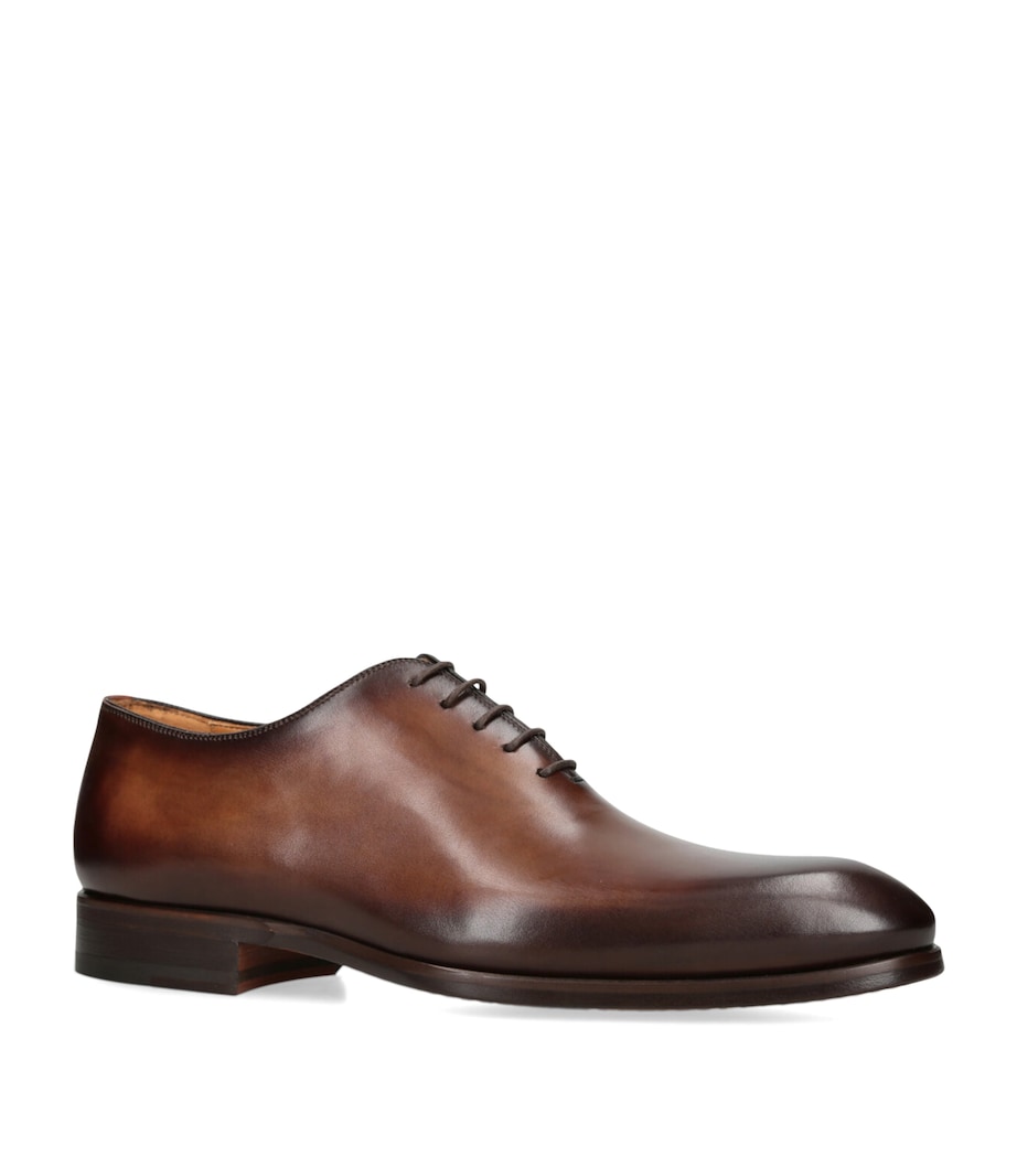 Magnanni Flex Wholecut Oxford Shoes Brown Image 3