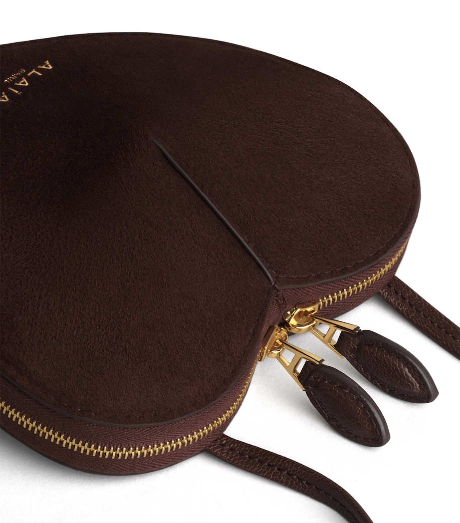 Mini Suede Le Coeur Shoulder Bag OR Image 4