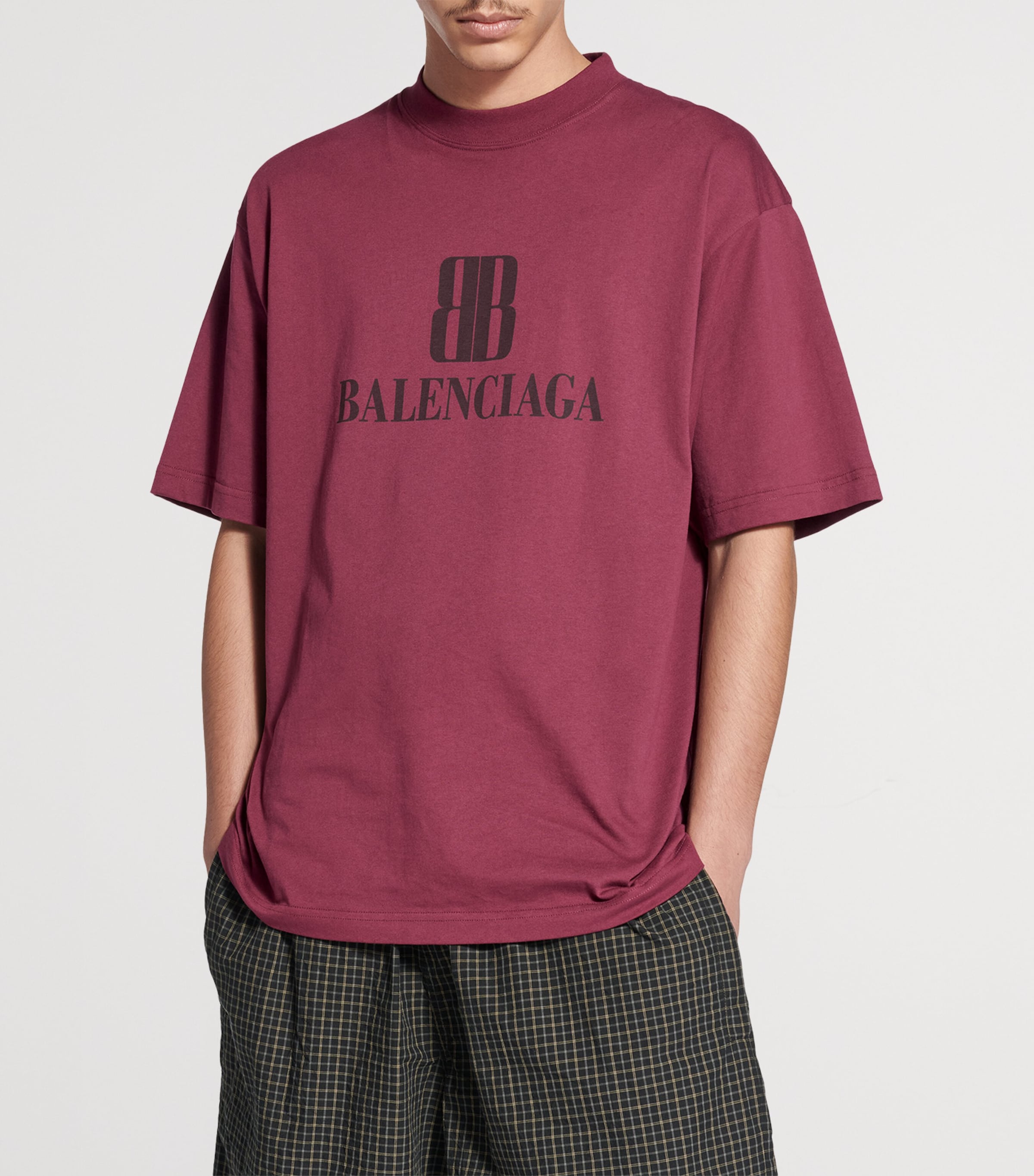 Balenciaga Cotton Nano BB T-Shirt | Harrods US