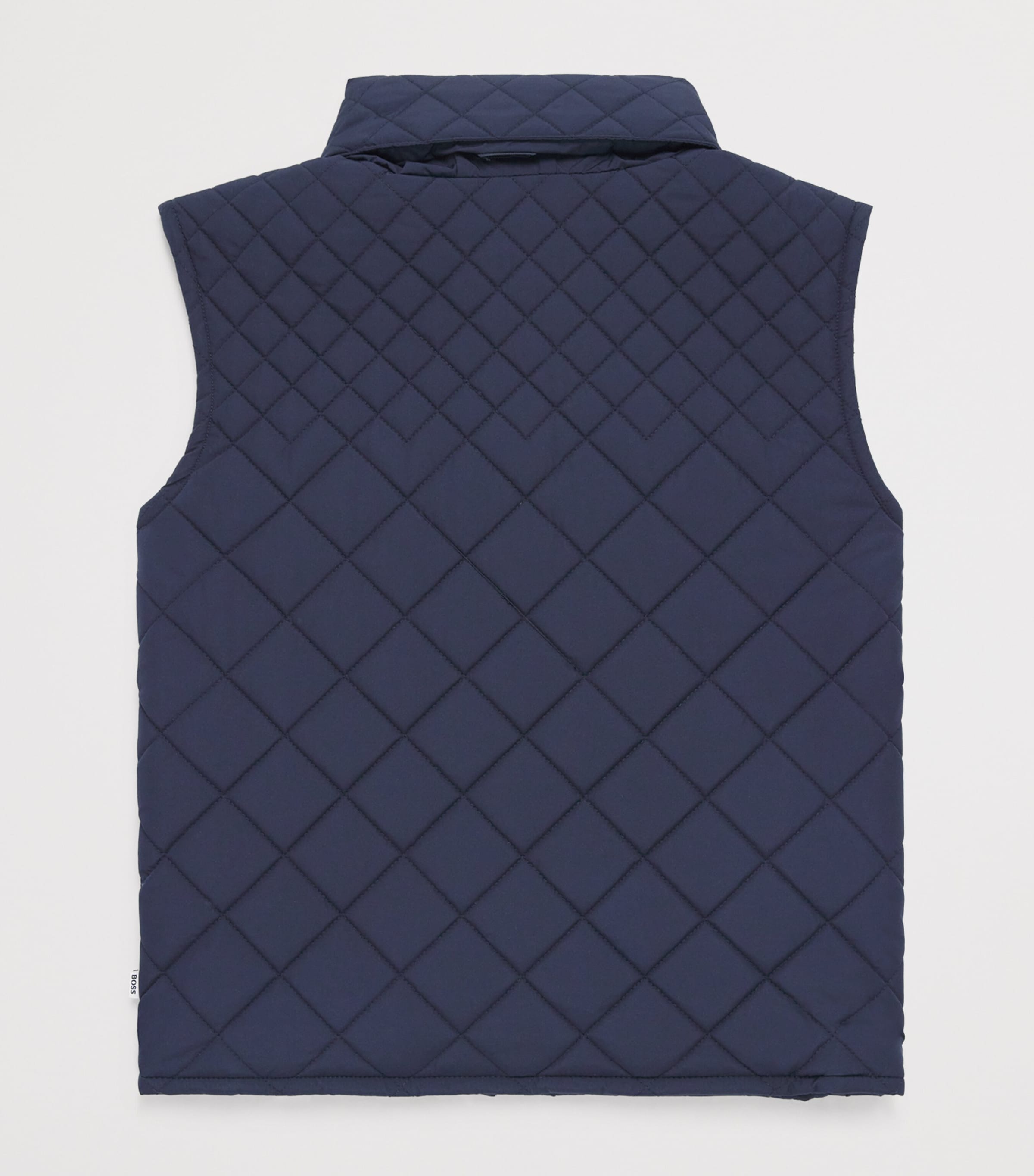 Logo Padded Gilet (4-16 Years) 849NAVY Image 2