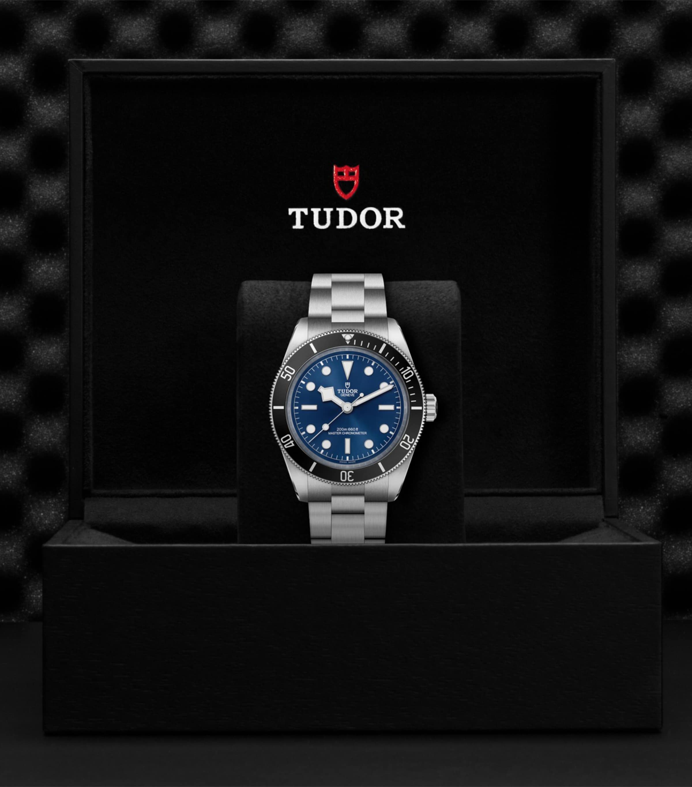 Black Bay 68 Stainless Steel Watch 43mm BLUE Image 4