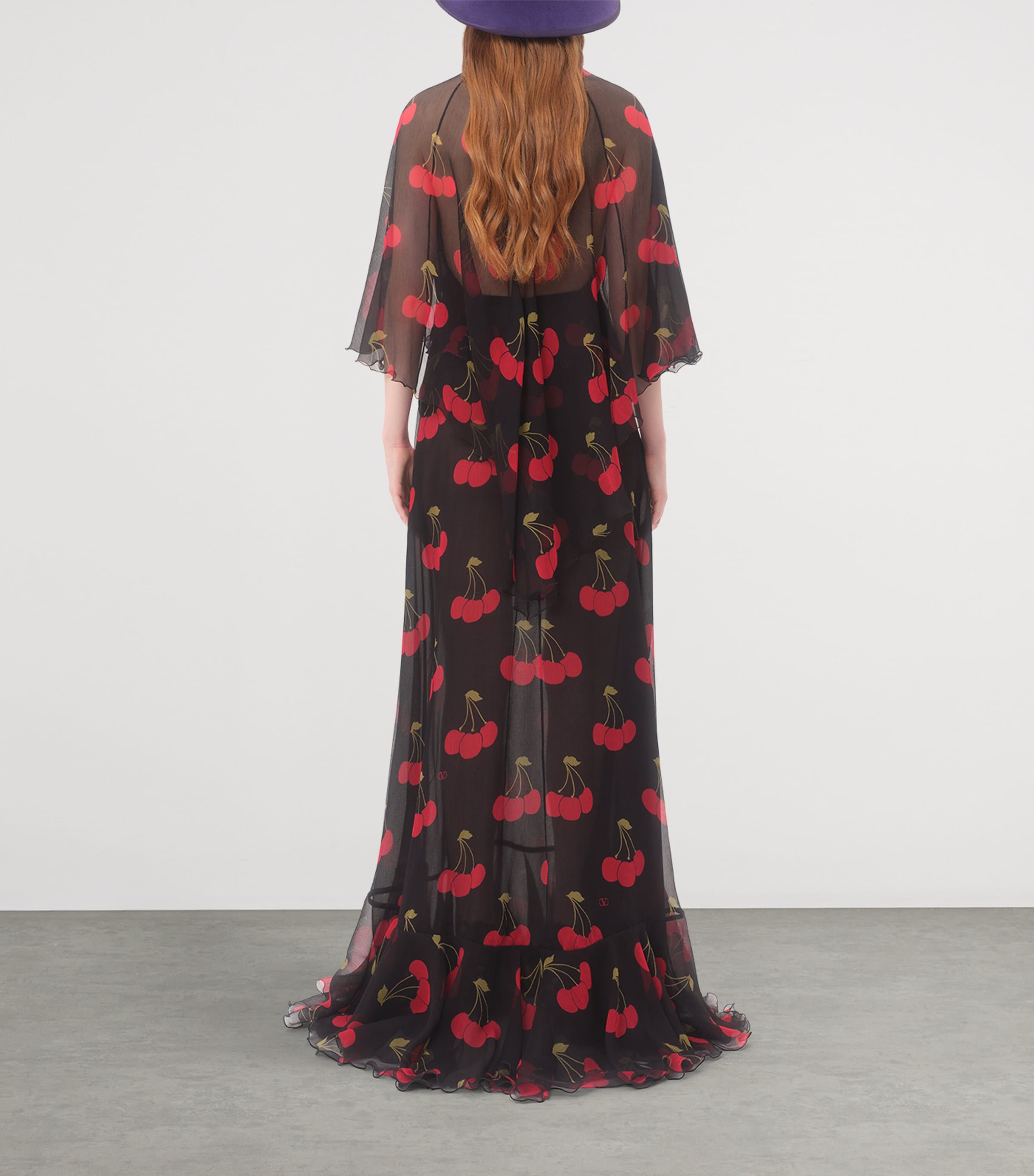 Silk Cherryfic Maxi Dress CUE Image 4