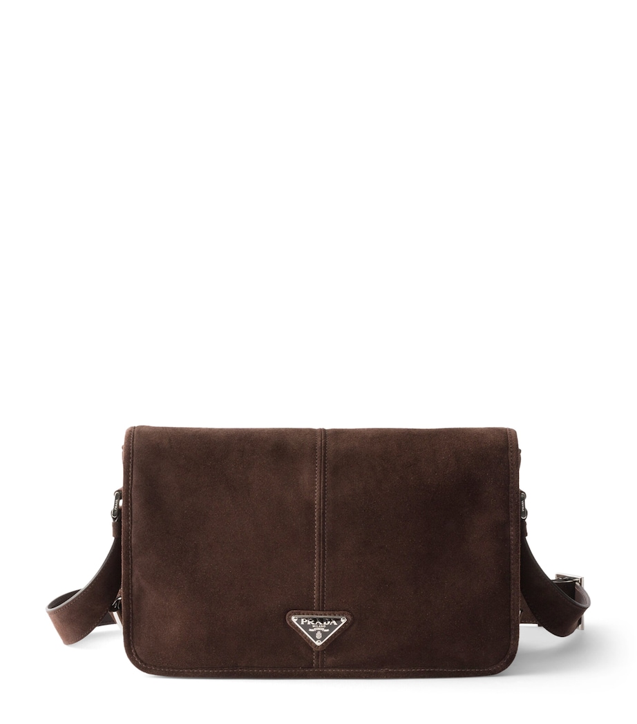 Suede Shoulder Bag F0003 Image 1