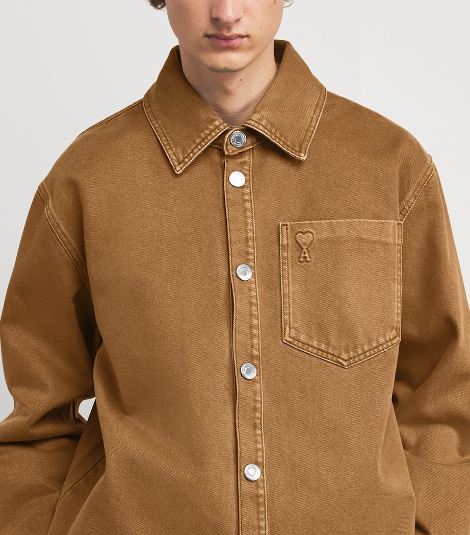 Cotton Ami de Coeur Overshirt 216 - NOISETTE Image 6