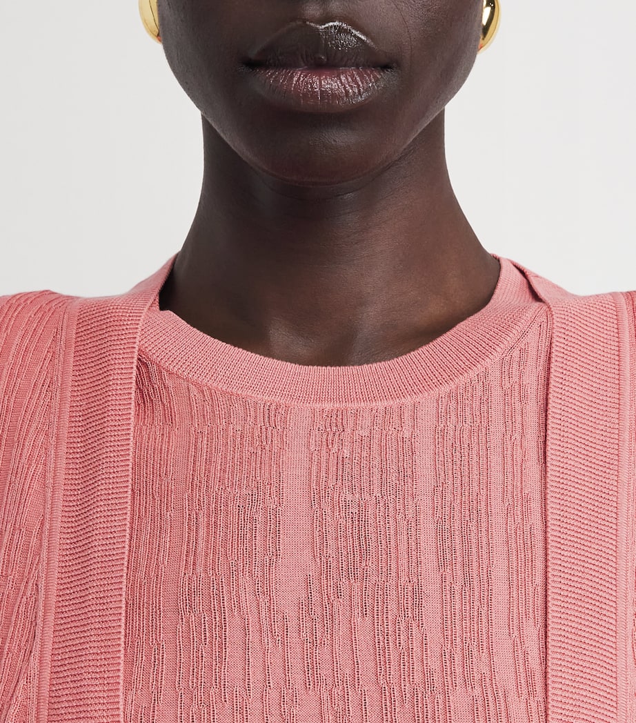 Silk-Cotton Calife Tank Top BLUSH Image 6