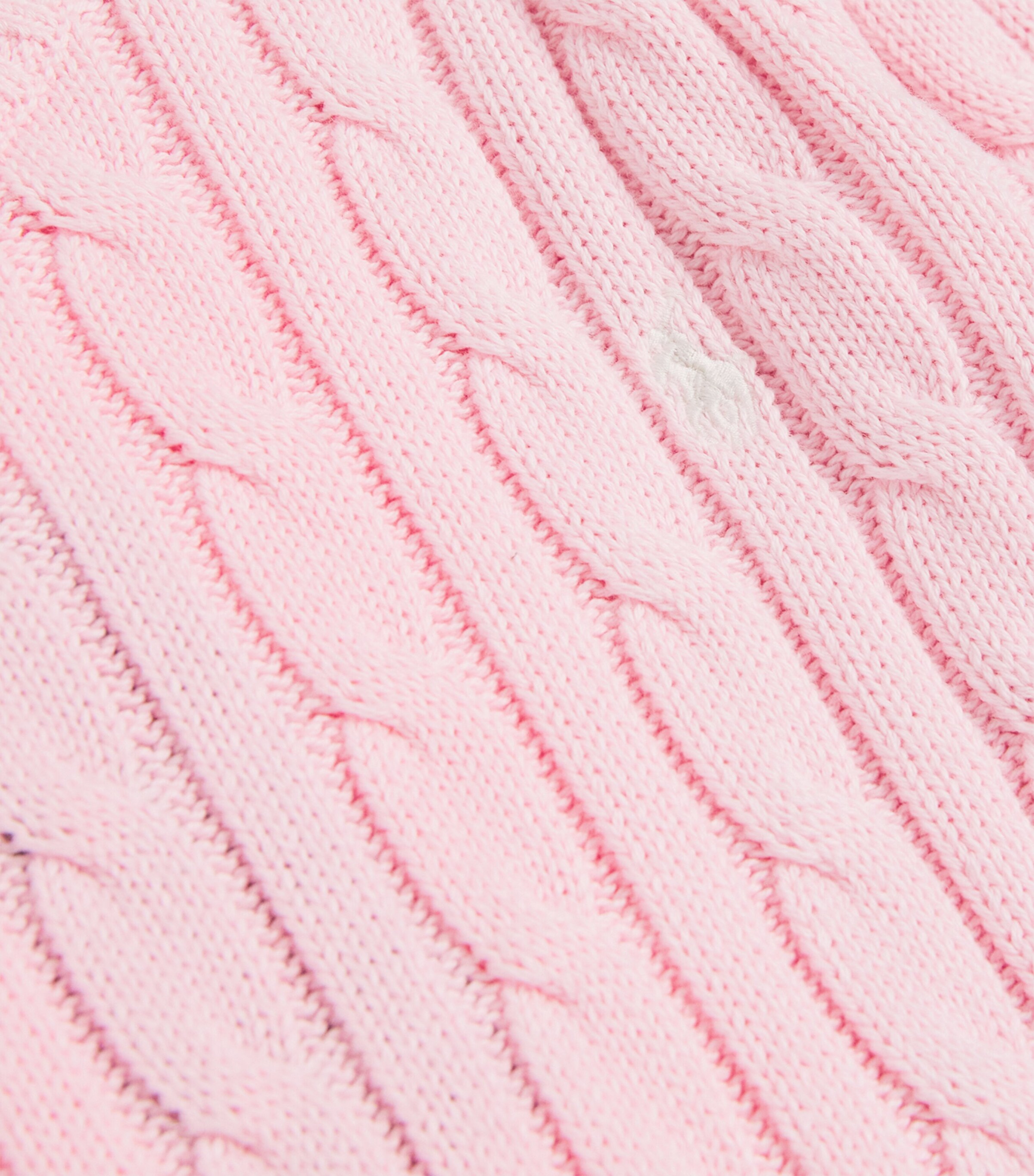Cotton Cable-Knit Sweater (2-6 Years) PINK Image 3