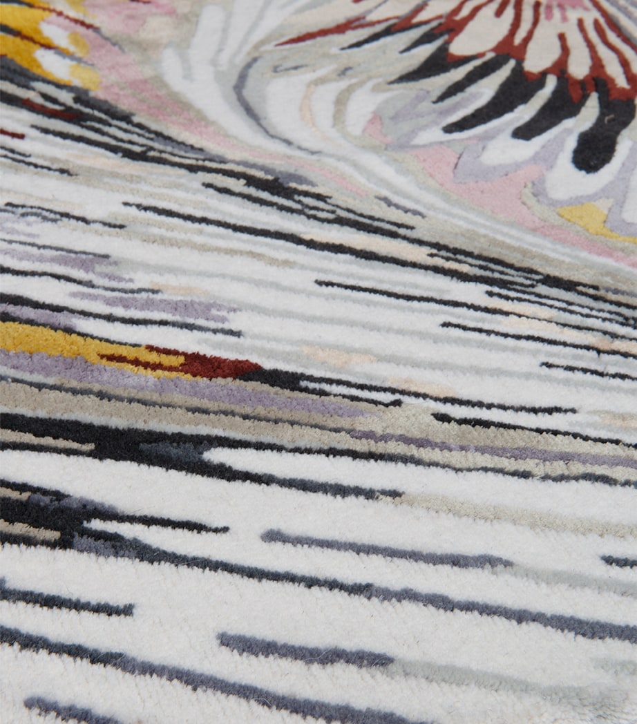 x Mary Katrantzou Feather Marble Rug (3.05m x 2.44m) MULTICOLOUR Image 3