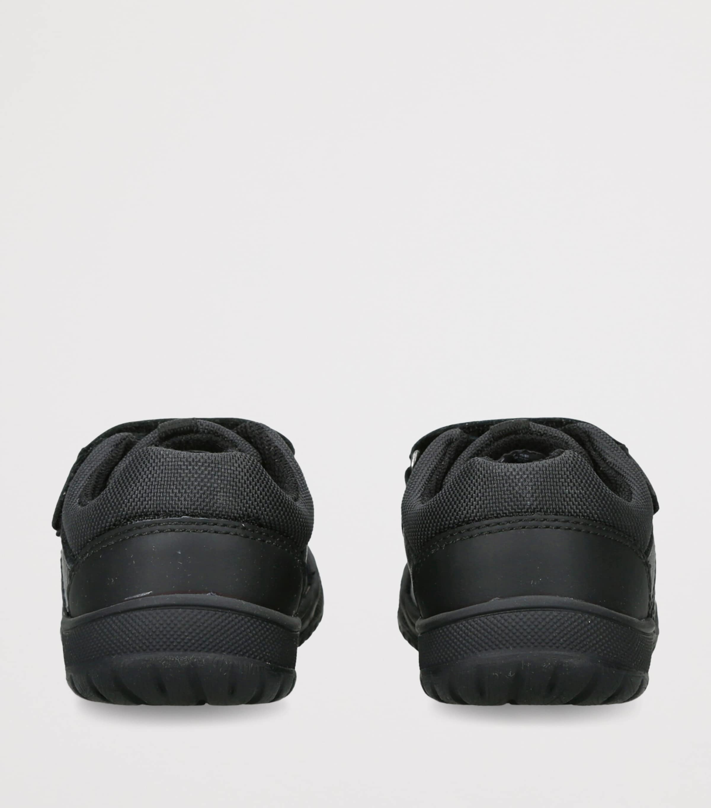 Start-Rite Leather Action School Shoes Black Image 2