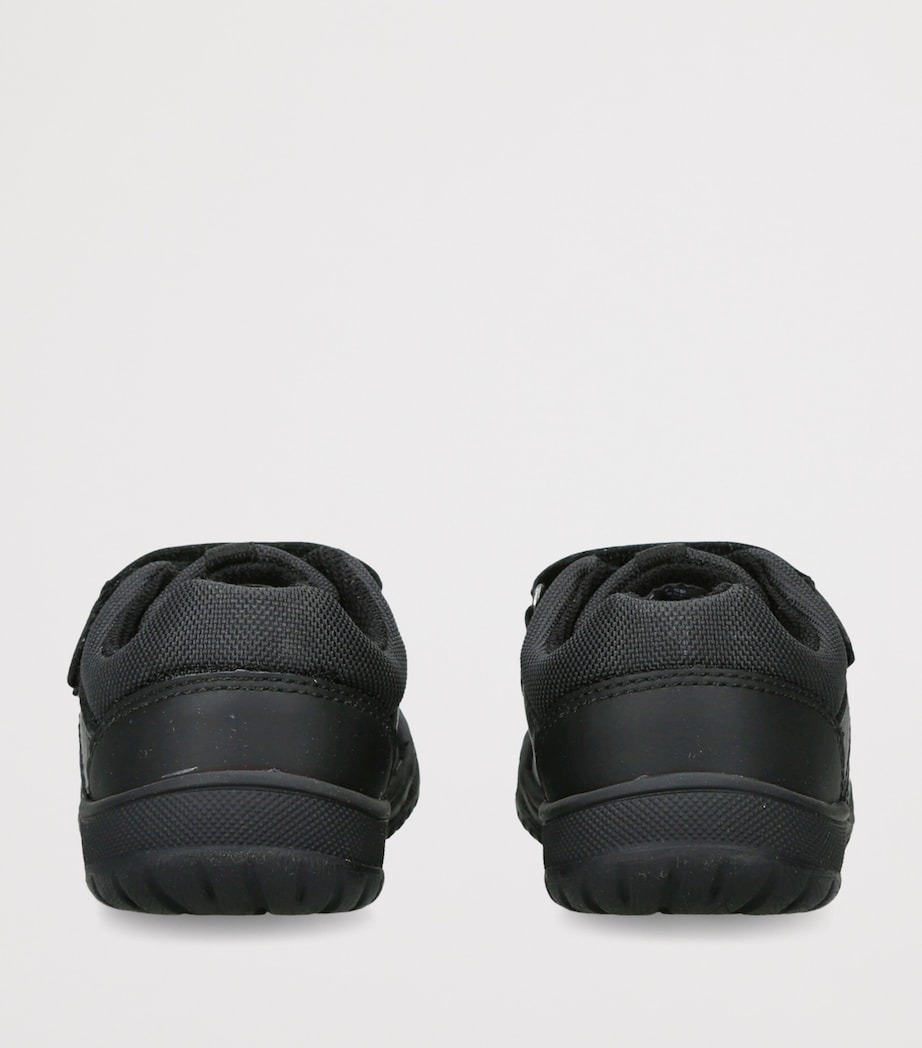 Start-Rite Leather Action School Shoes Black Image 2