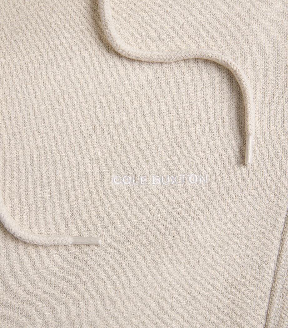 Cotton-Blend Logo Sweatpants SAND 380 Image 5