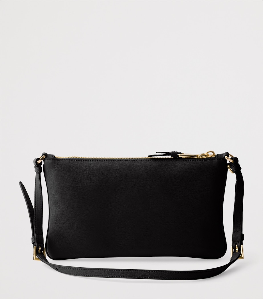 Leather Triangle Pouch F0002 Image 3