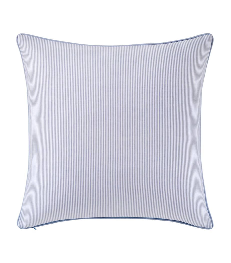 Oxford Polo Pony Cushion Cover (50cm x 50cm) BLUE Image 2