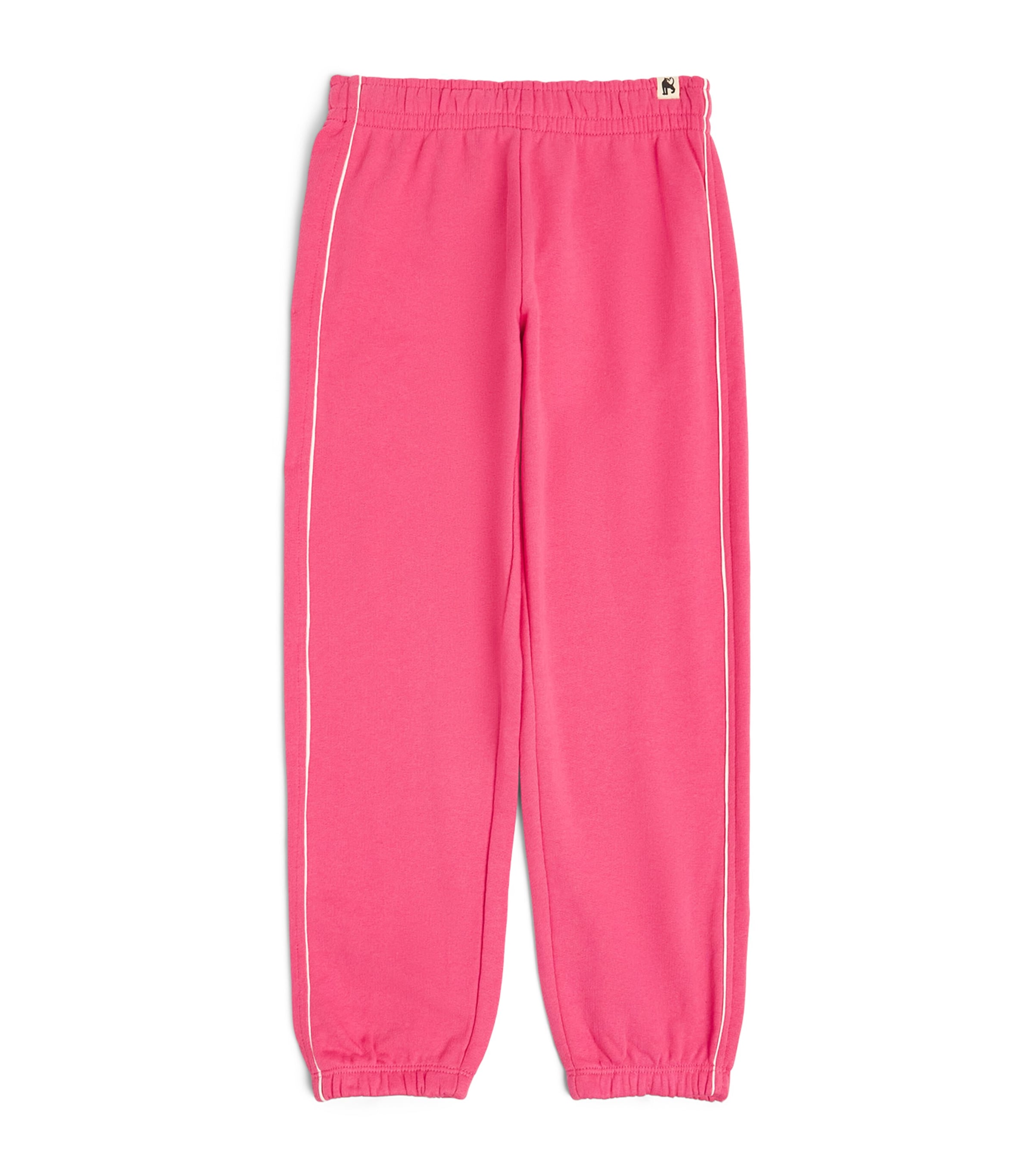Mini Rodini Organic Cotton Piped Sweatpants (3-11 Years) Image 1