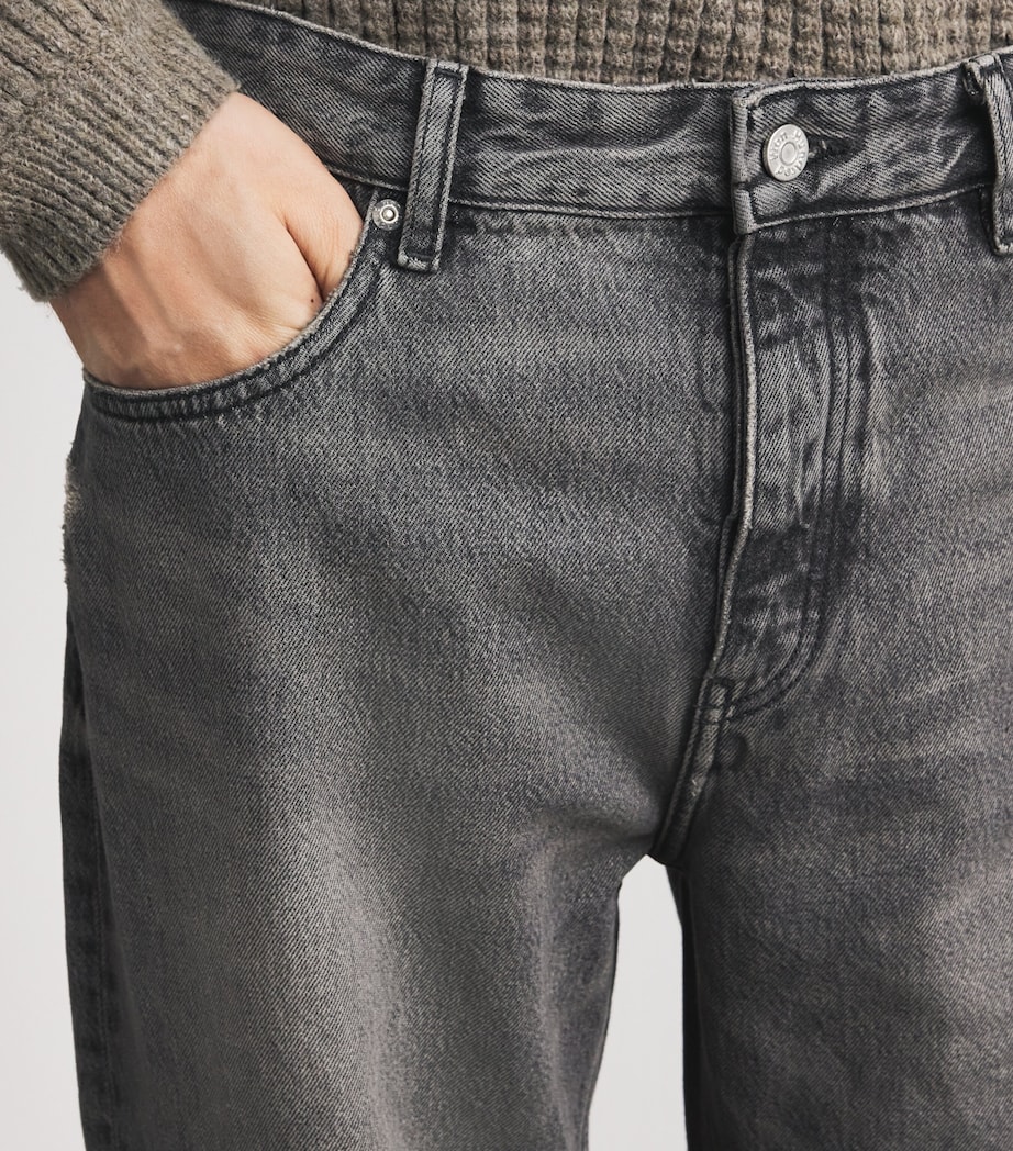Won Hundred Mens Genoa Straight Jeans Tinted Grey Image 6