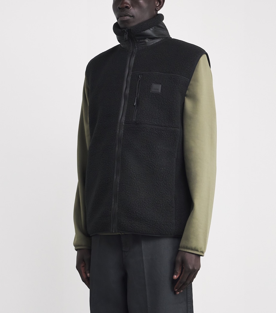 Fleece Yermo Gilet 01 BLACK Image 3