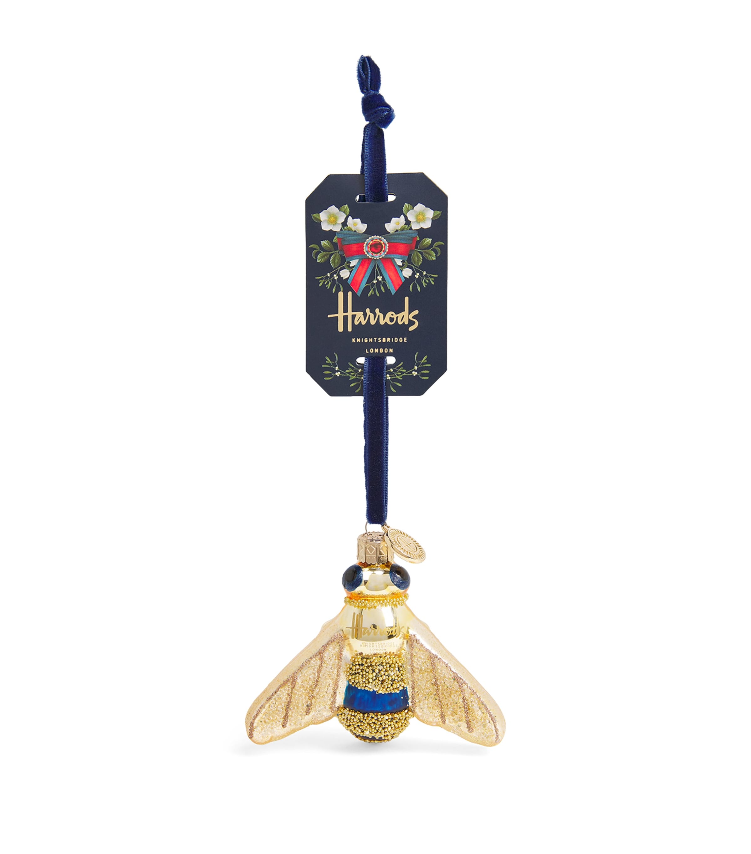 Harrods Embellished Bee Tree Decoration