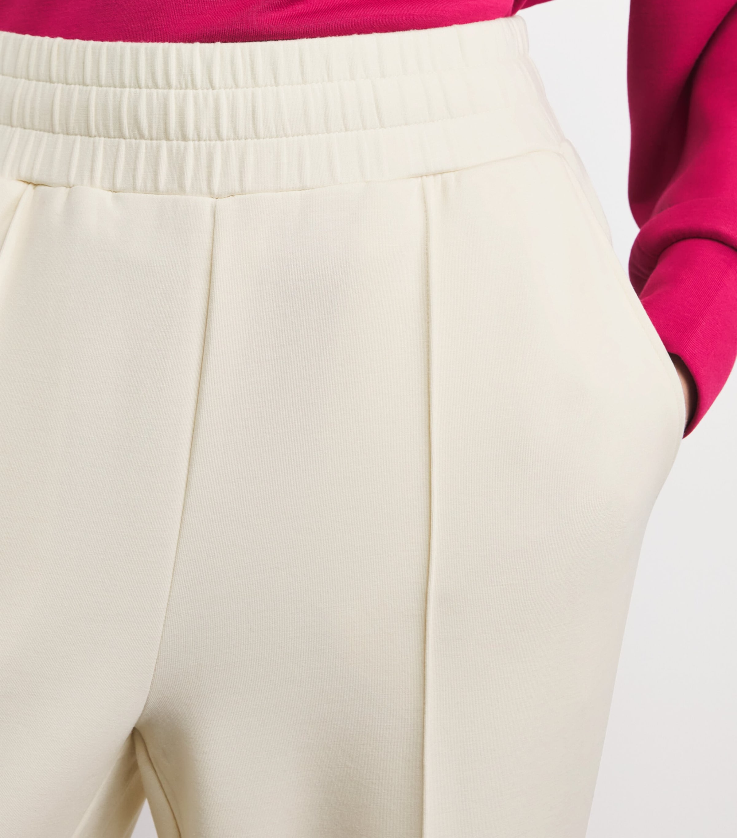 Varley Womens FreeSoft Wide-Leg Sweatpants Pristine Image 3