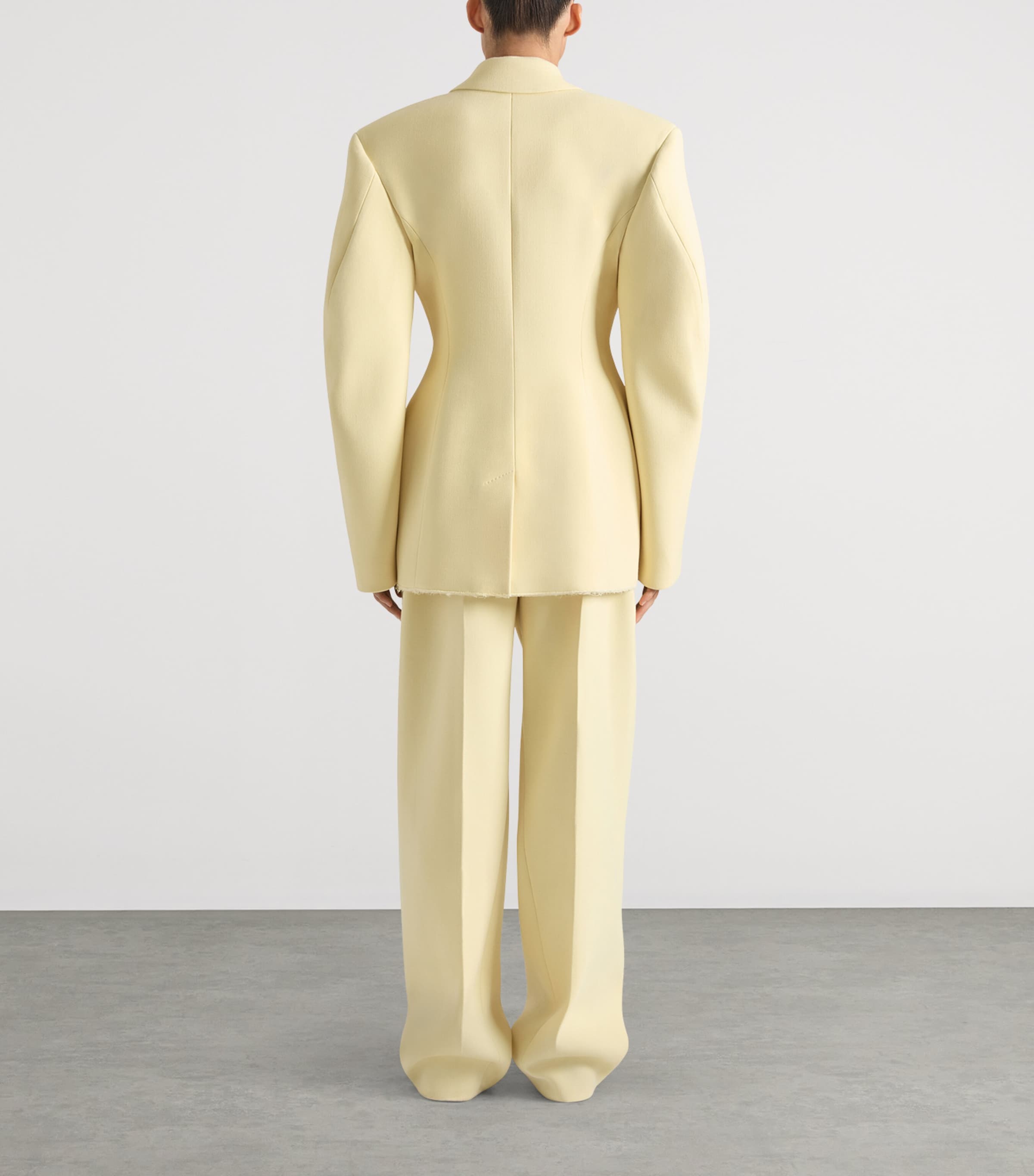 Wool-Blend Trousers BUTTER Image 3