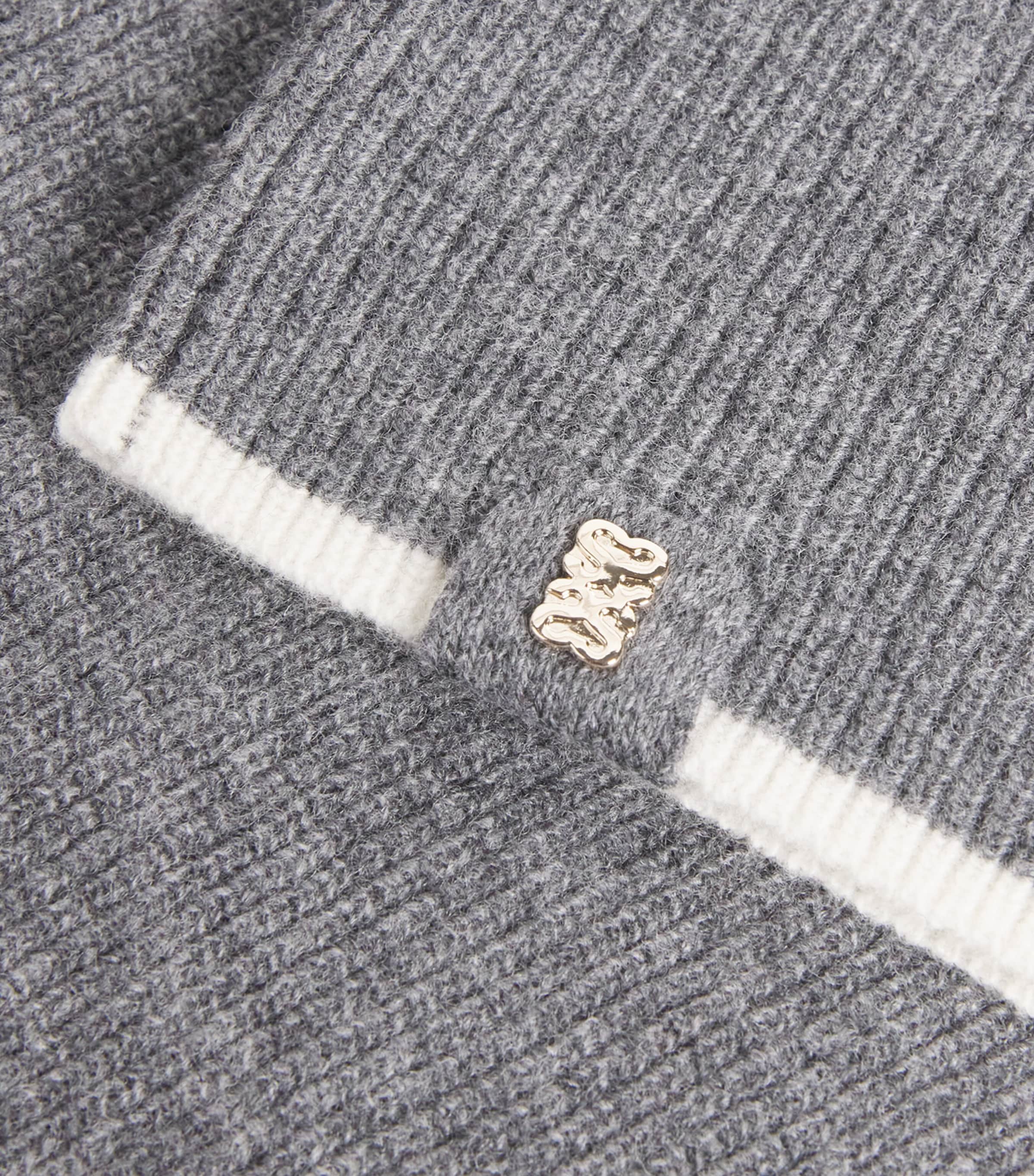 Wool Snood GREY Image 2