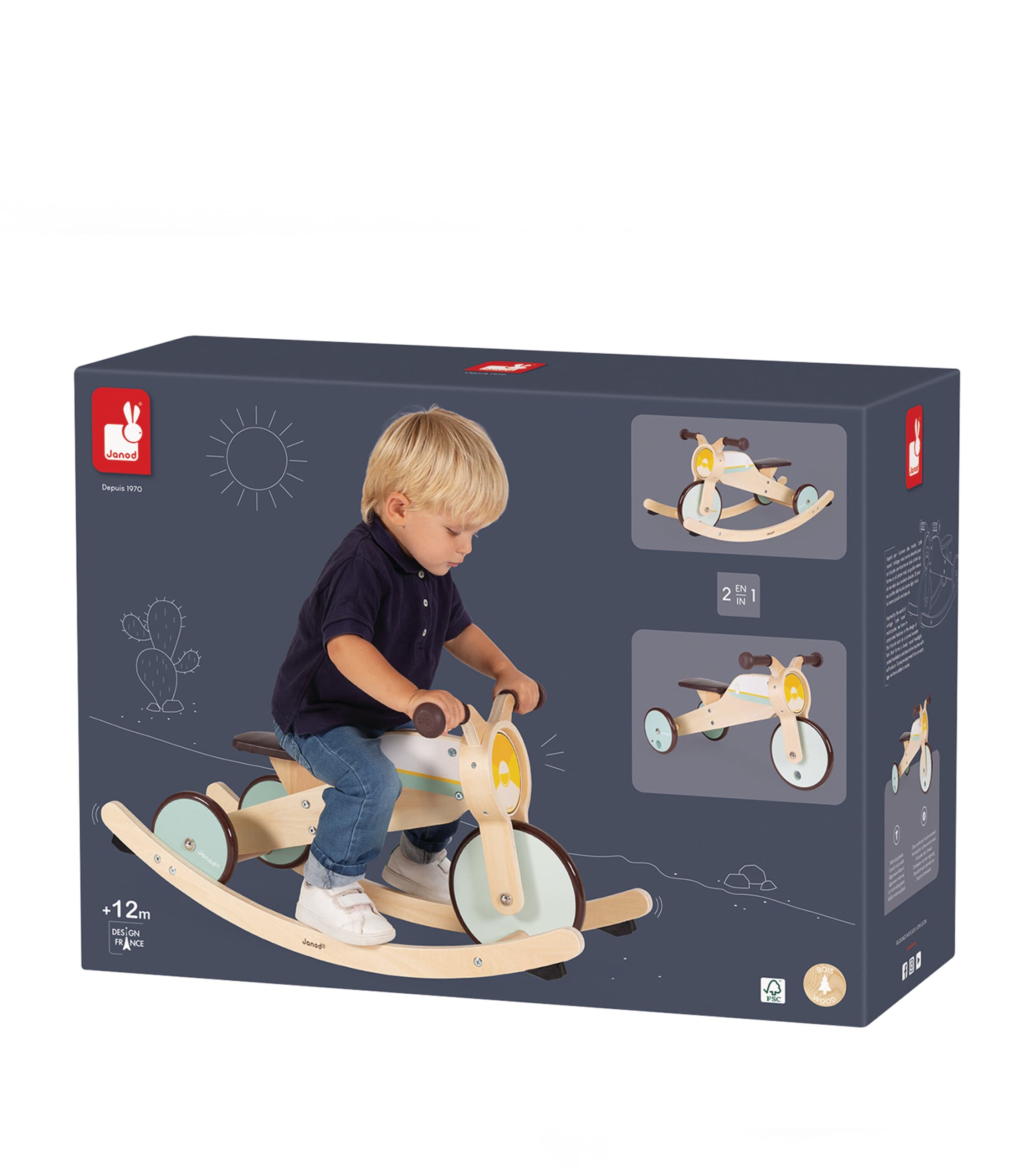 Janod Rocking Tricycle | Toys | Baby & Toddler Toys | Designers | Janod