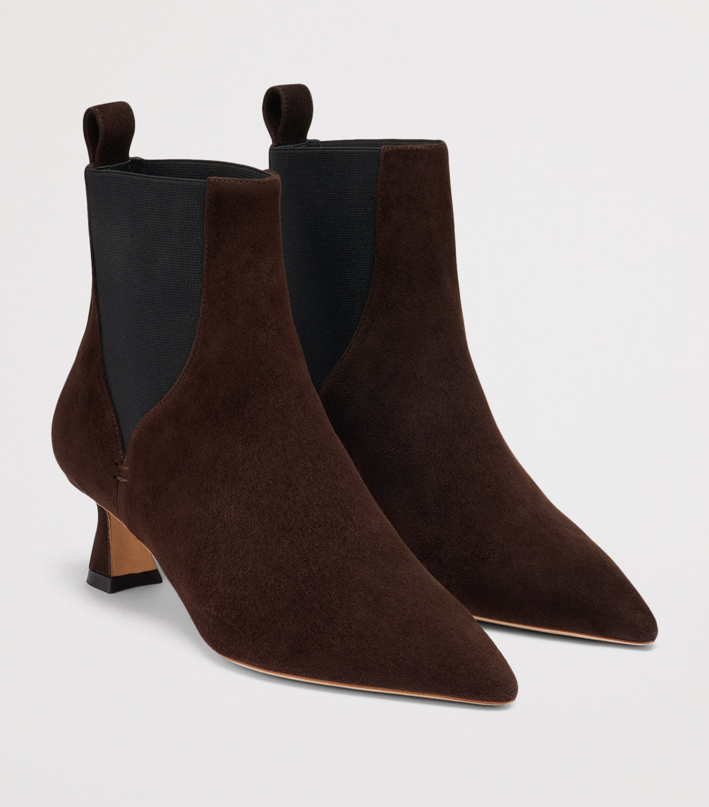 Malone Souliers Suede Carolyn Ankle Boots 45 Ebony Image 3