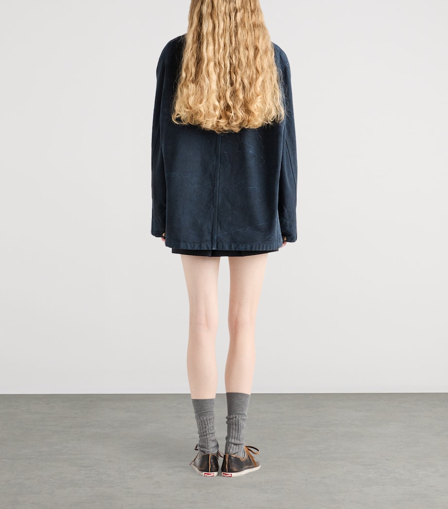 Canvas Oversized Jacket F0008 Image 6