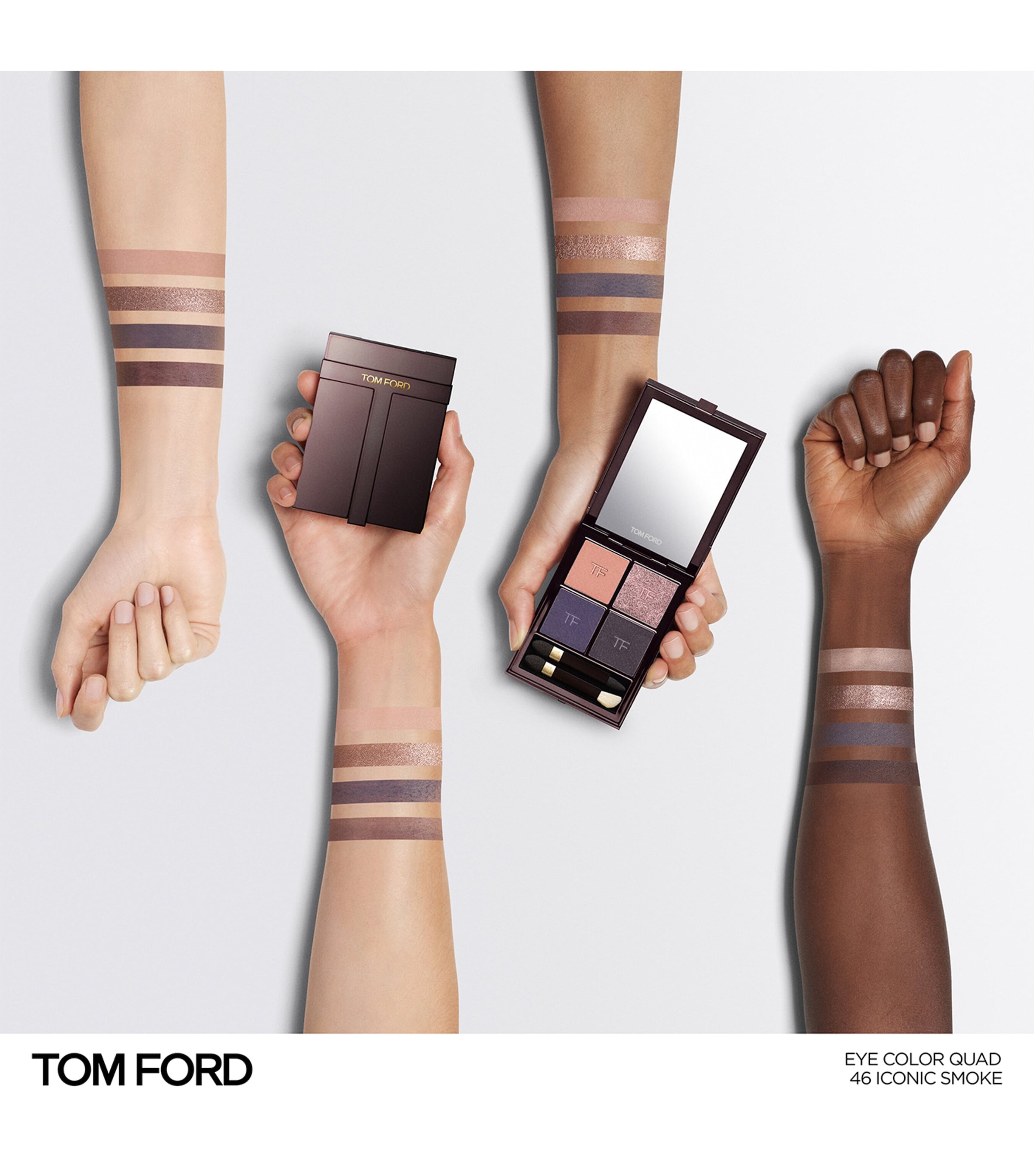 TOM FORD Runway Eye Colour Quad Iconic Smoke Image 2