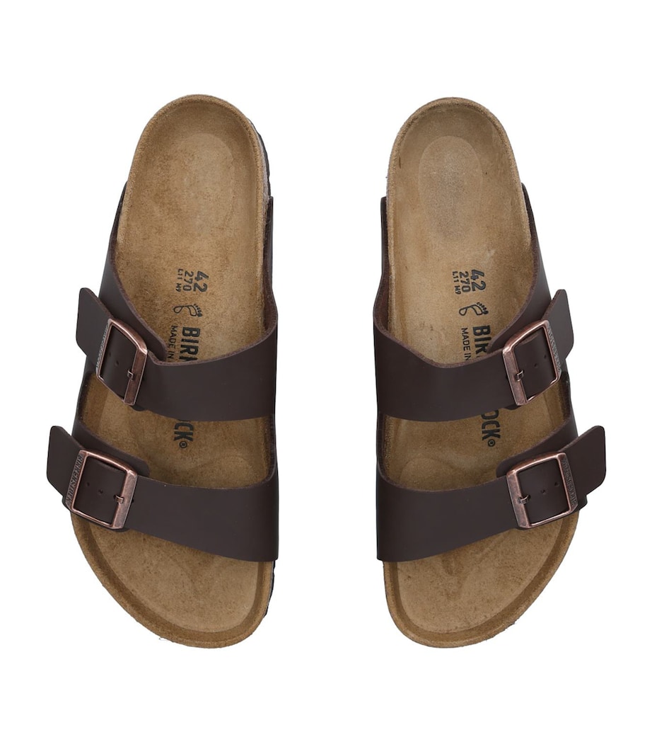 Birko-Flor Arizona Sandals DARK BROWN Image 6