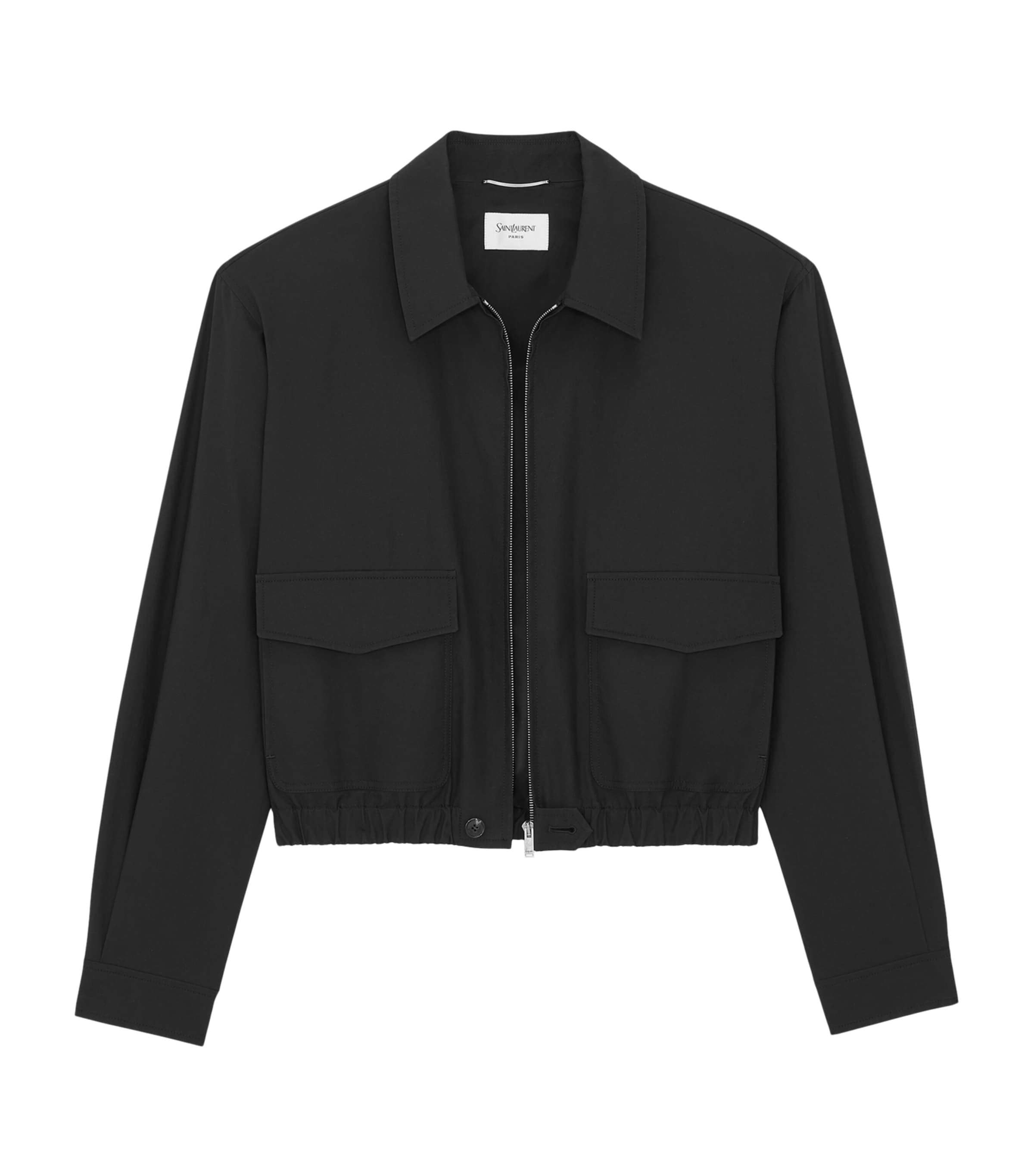 Cotton Cropped Jacket 1000 Image 2