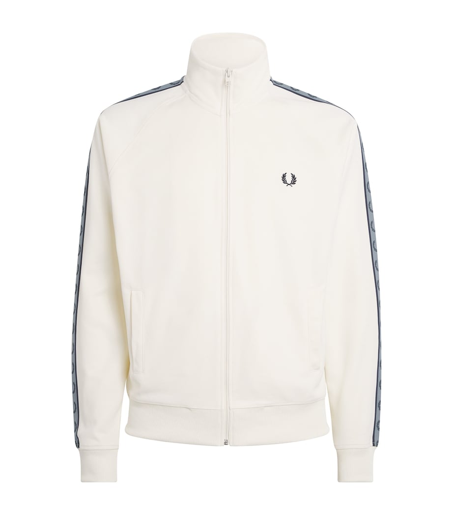 Contrast-Tape Jacket 729-ECRU/NAVY Image 1