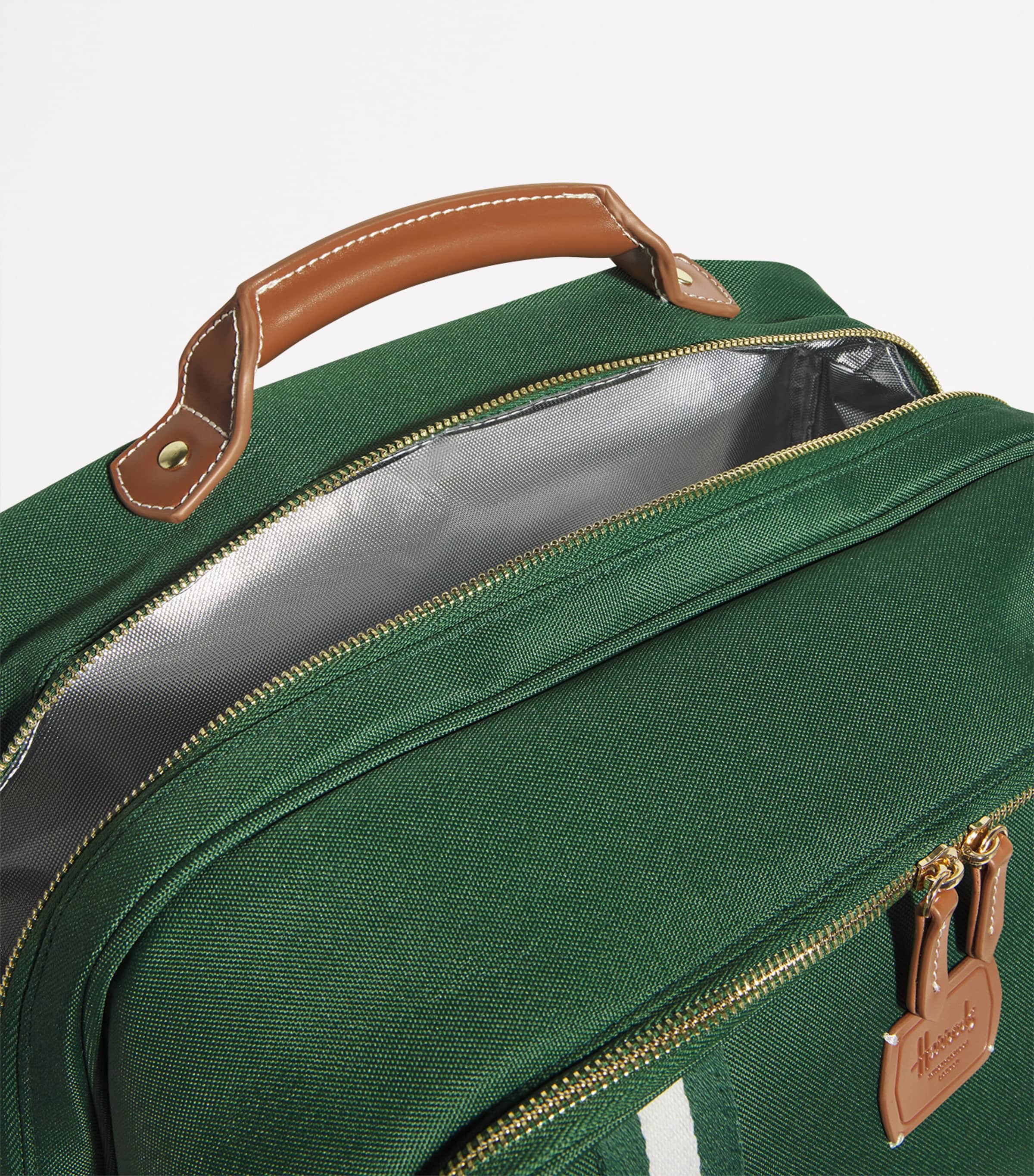 Harrods Picnic Backpack Harrods Green Image 8