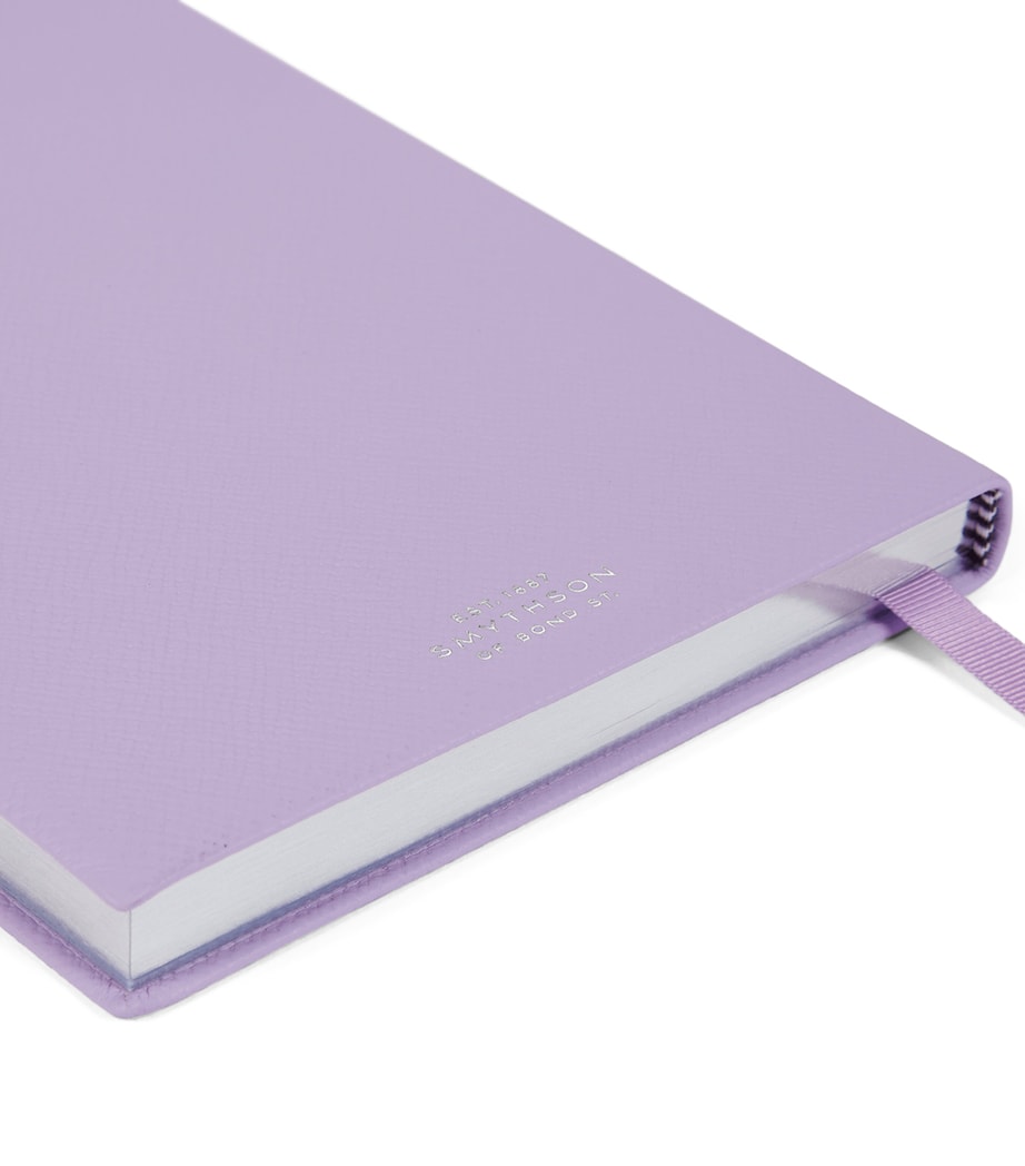 Leather Soho Notebook LILAC Image 4