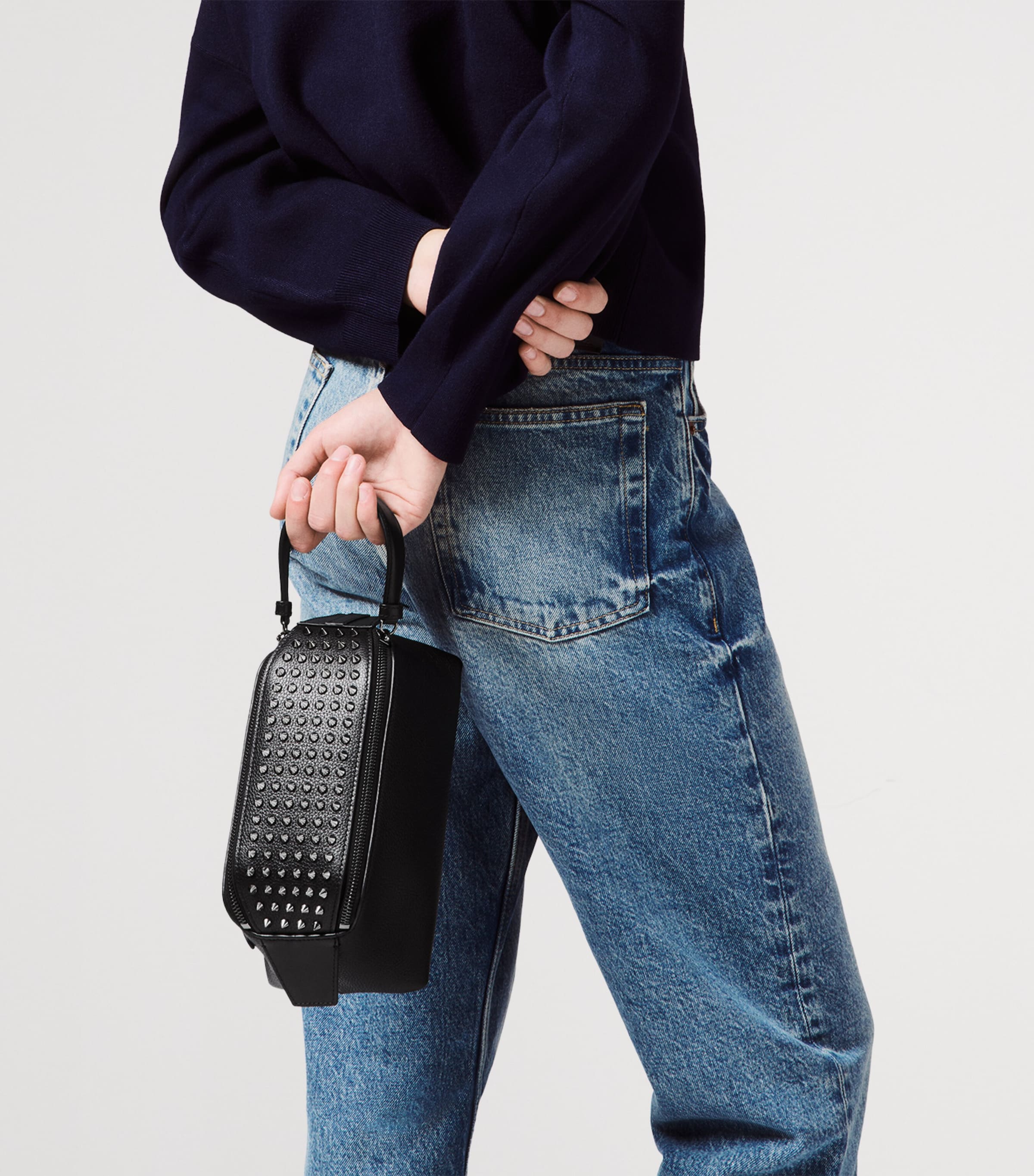 Funky Leather Travel Pouch B078 Image 2