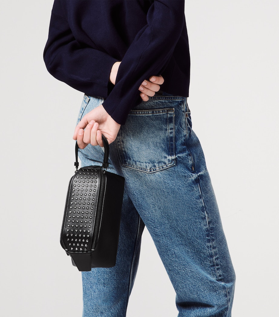 Funky Leather Travel Pouch B078 Image 2