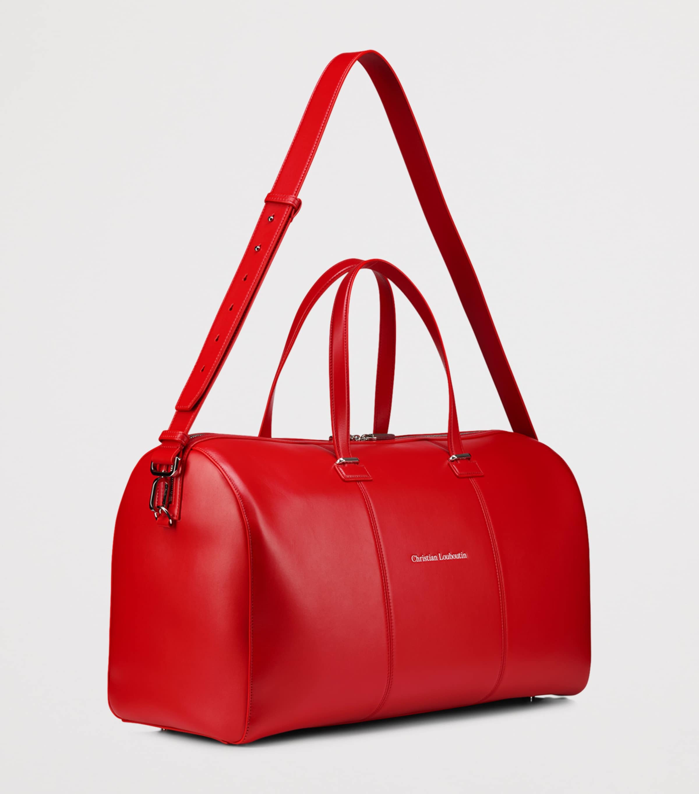Christian Louboutin Tactical Leather Duffle Bag Image 5