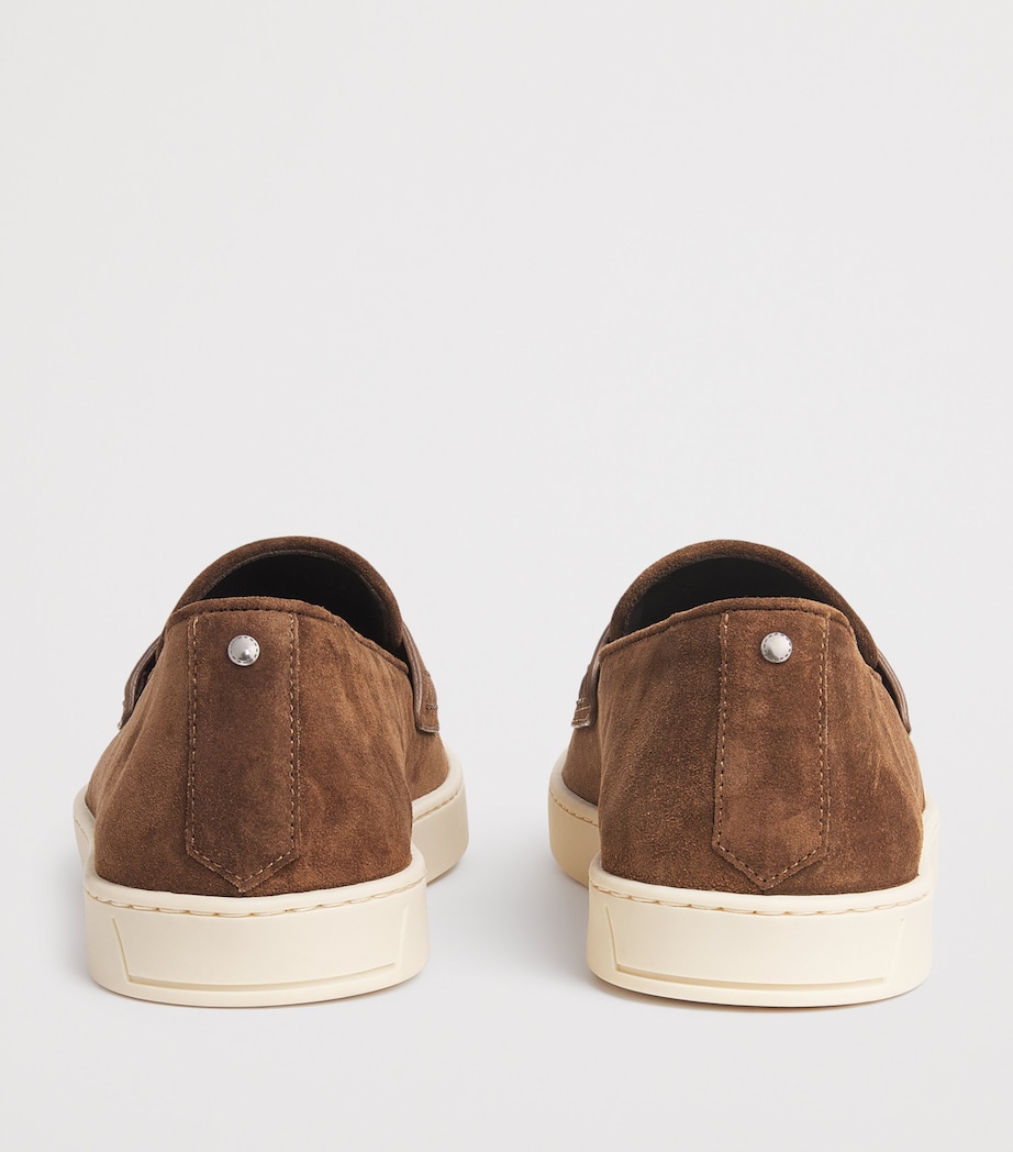 Suede Penny Loafers 530 Image 4