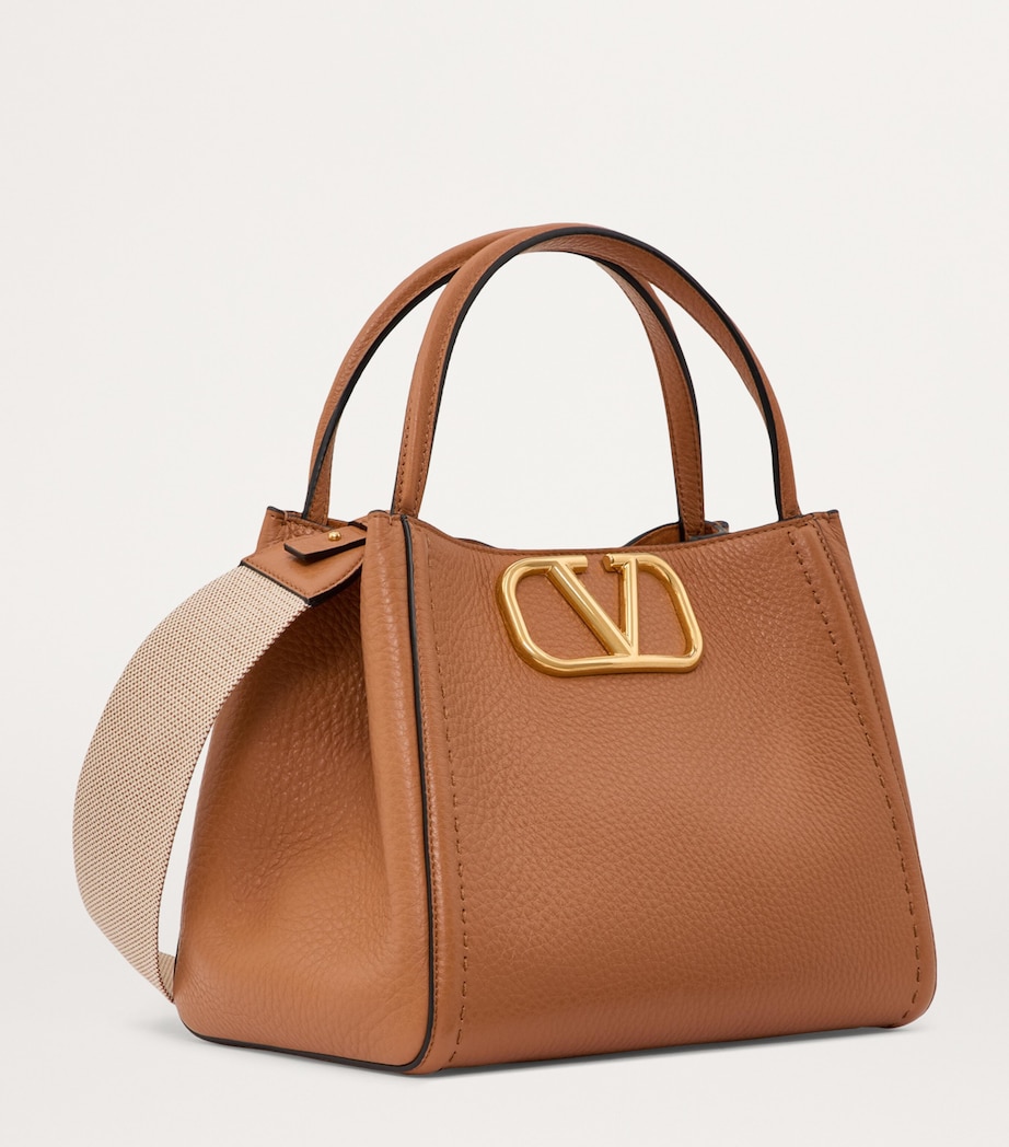 Medium Leather Alltime Top-Handle Bag ZG1 Image 3